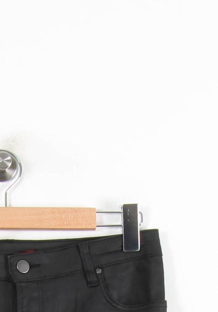 Cropped slim jeans with studs COMPTOIR DES COTONNIERS - Seconde main Black