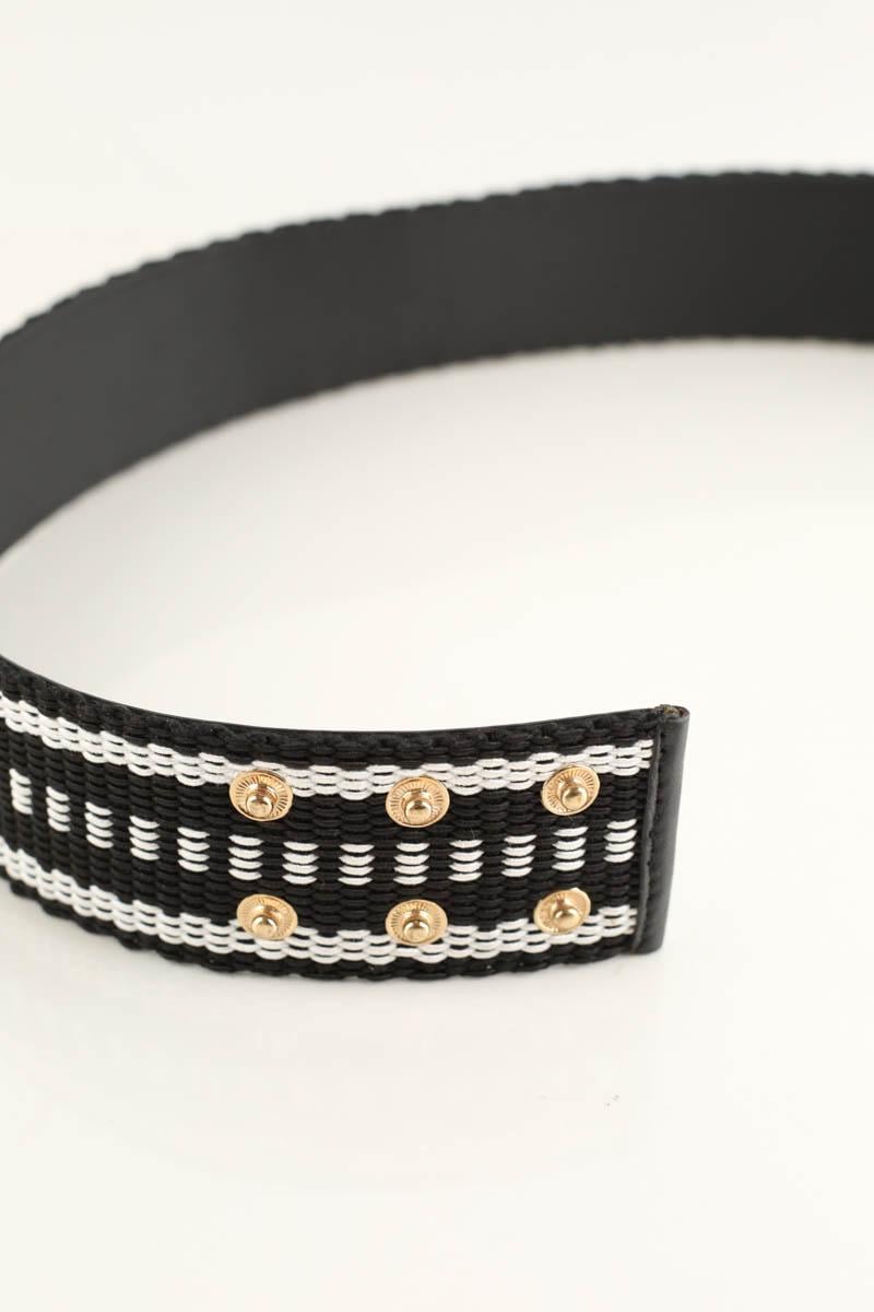 - Buckle closure. - Width: 3 cm.  PAULE KA - Seconde main Black