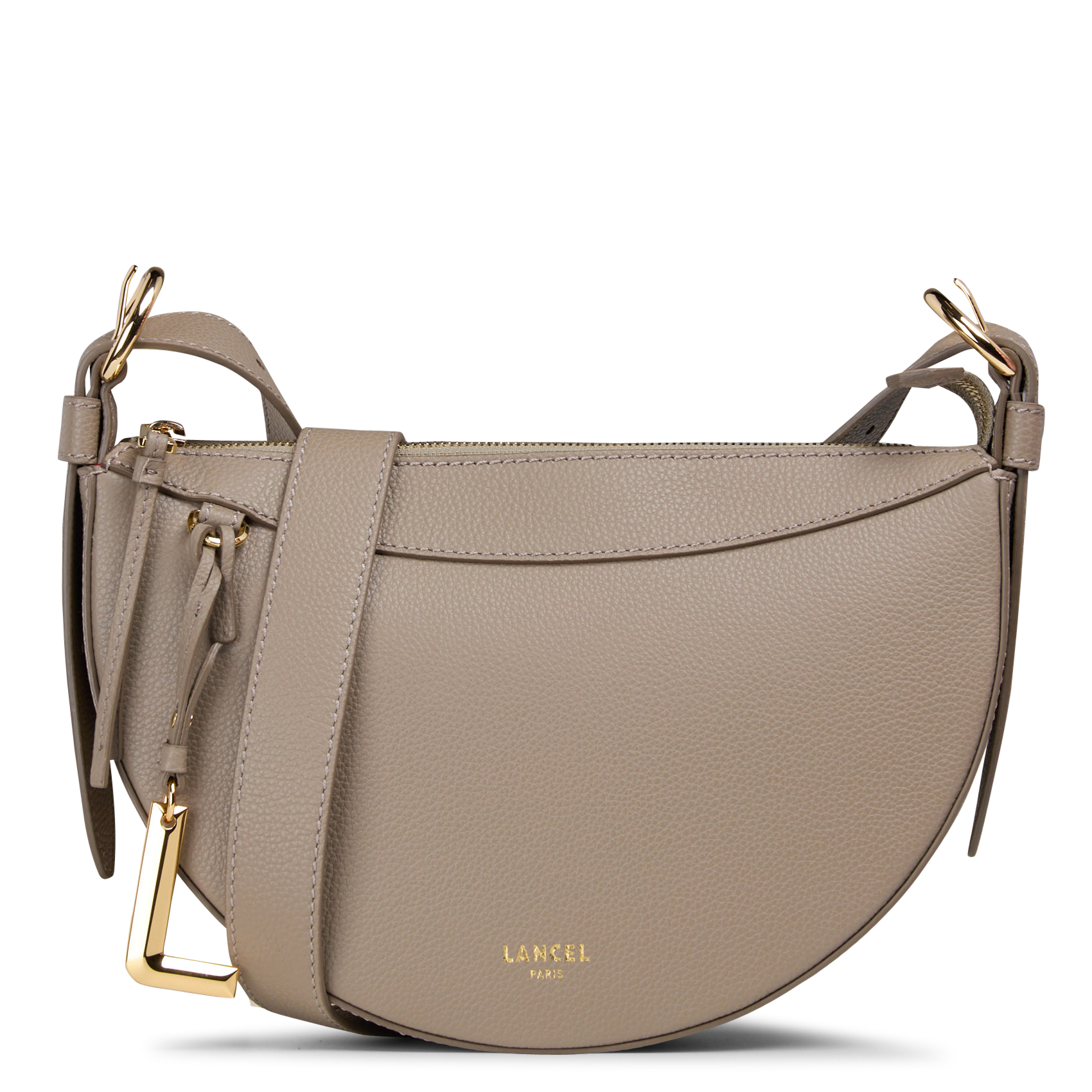 Sac demie lune en cuir  LANCEL