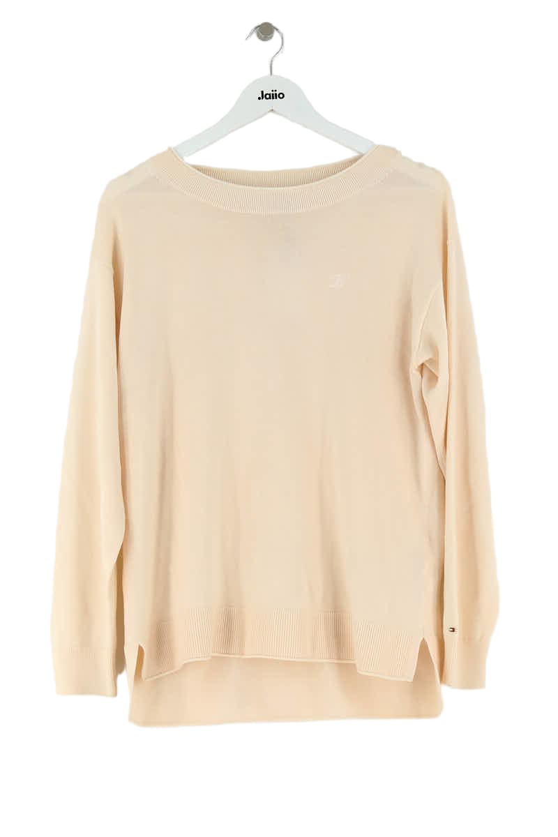 Pull TOMMY HILFIGER - SECONDE MAIN Beige