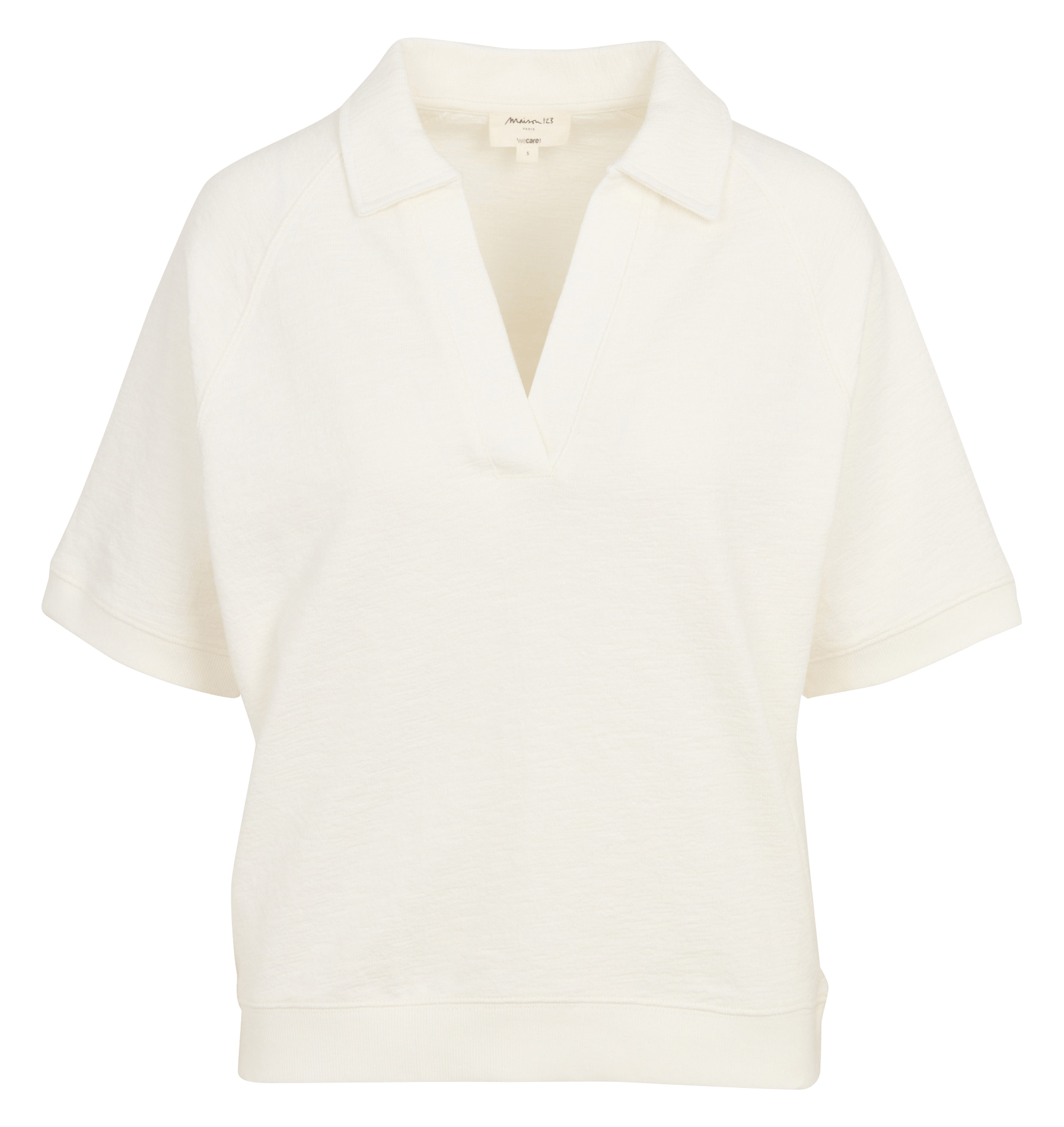 Tee-shirt ample en coton MAISON 123 Blanc