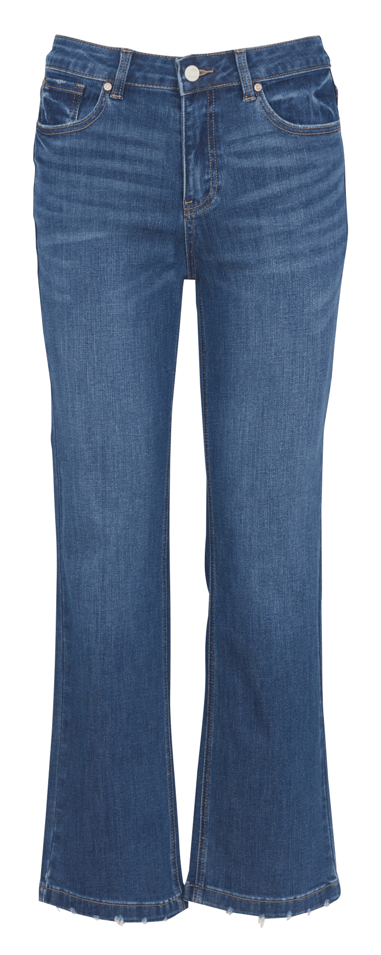 Flared cotton-blend jeans MKT Blue