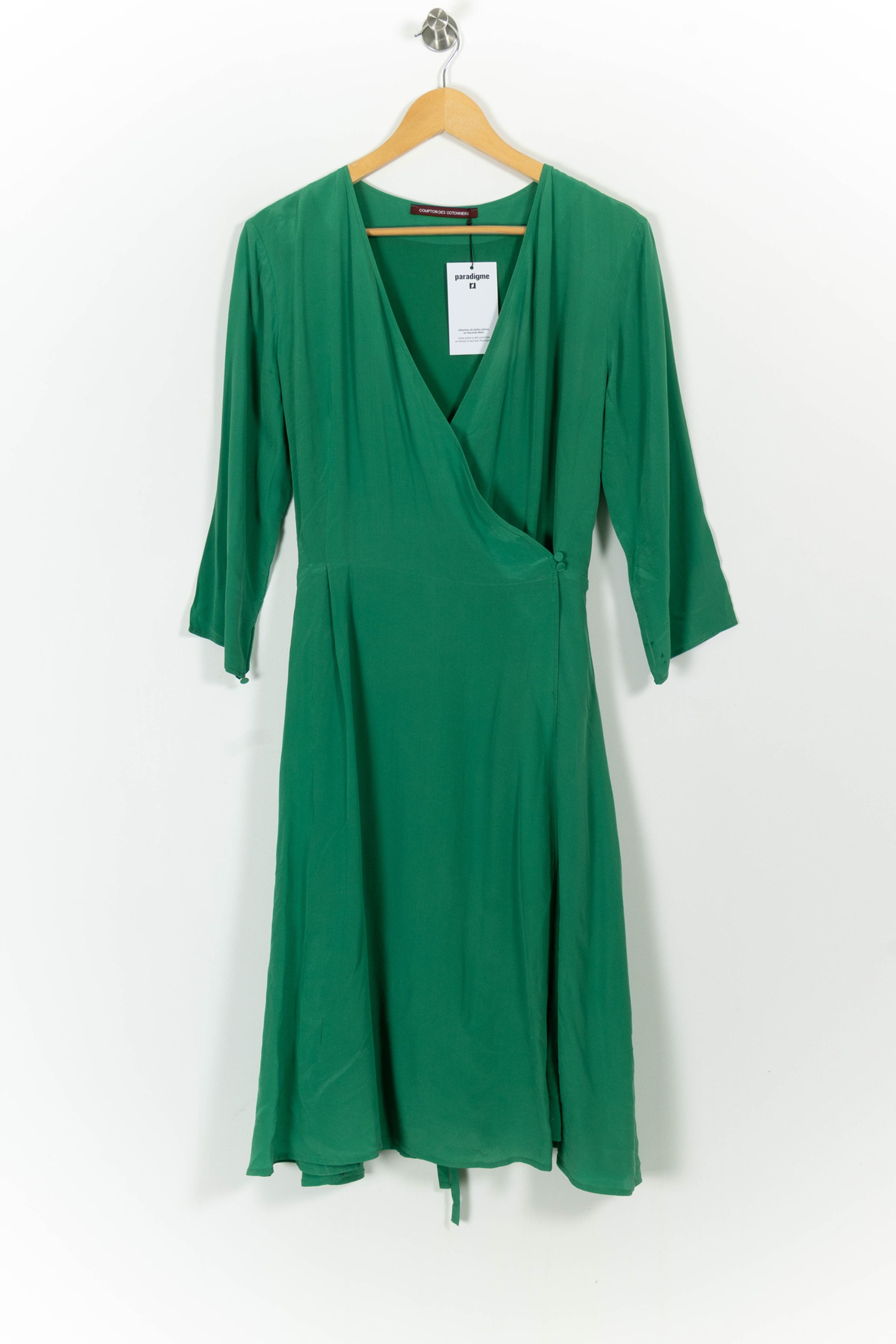 Robe courte & midi COMPTOIR DES COTONNIERS - Seconde main Vert