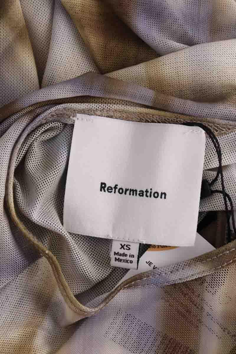 Dress REFORMATION - Seconde Main Brown