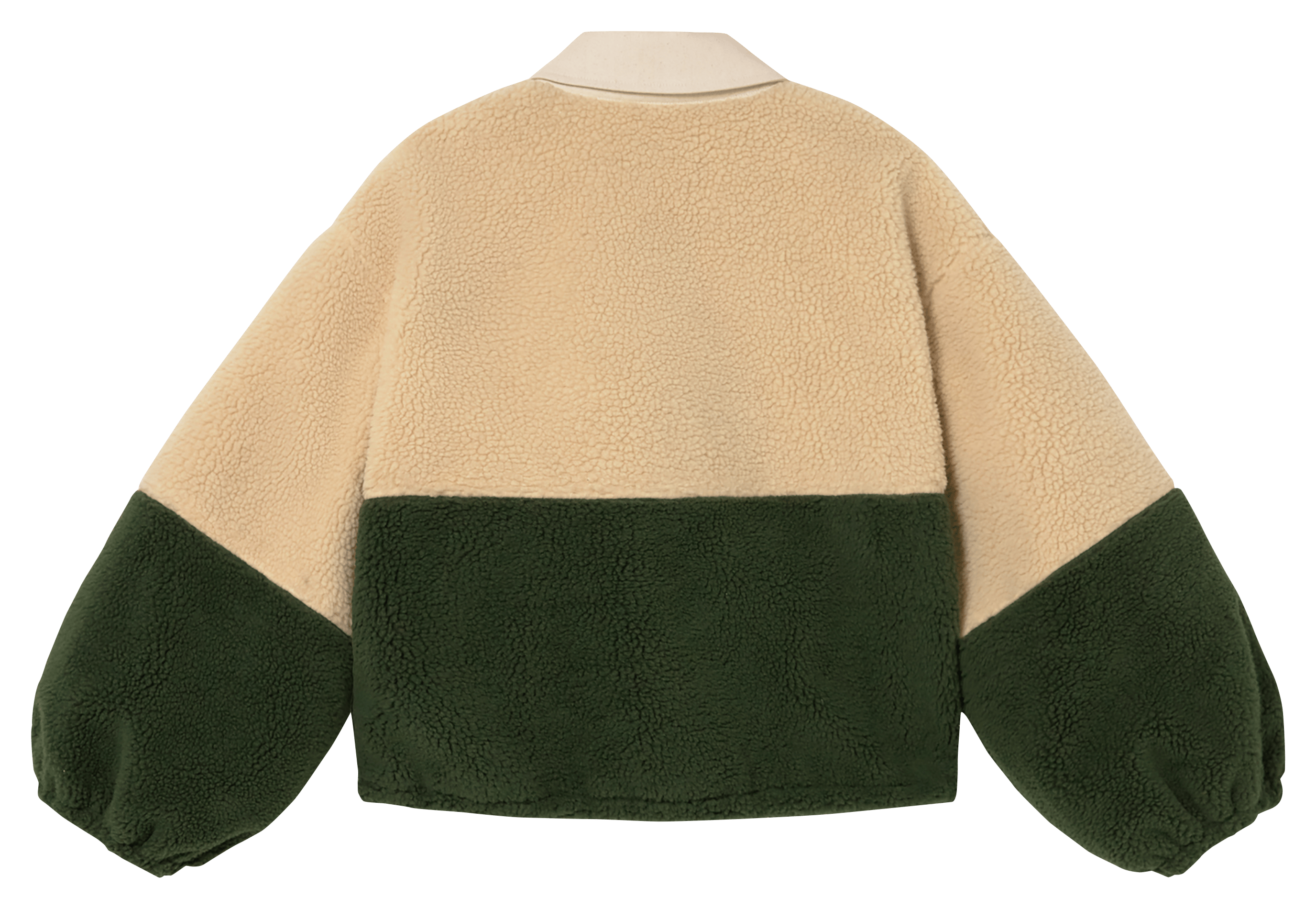 Jacket with classic collar THE TINY BIG SISTER Beige