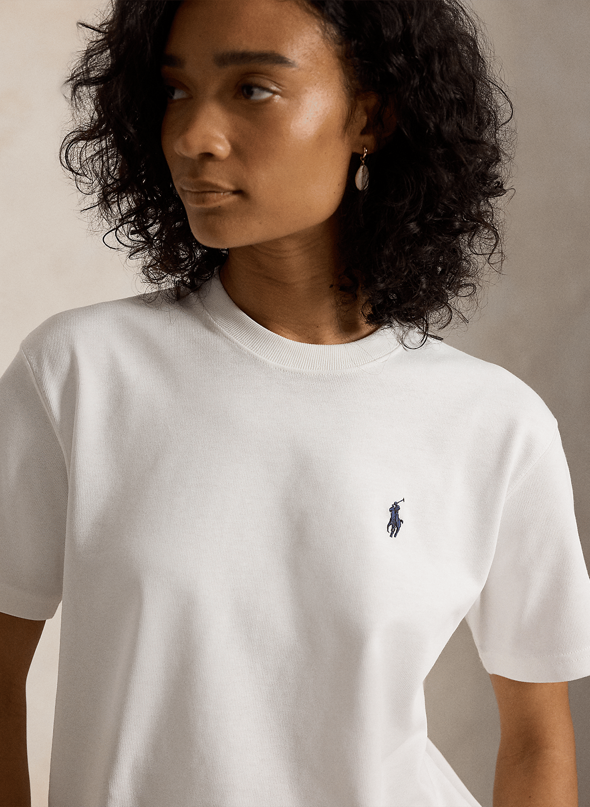 Baumwoll-Pullover mit Rundhalsausschnitt POLO RALPH LAUREN Weiss