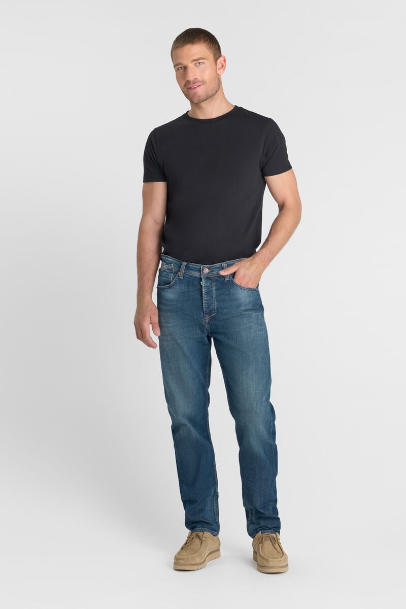 Loose jeans, wide, length 34 LE TEMPS DES CERISES Blue