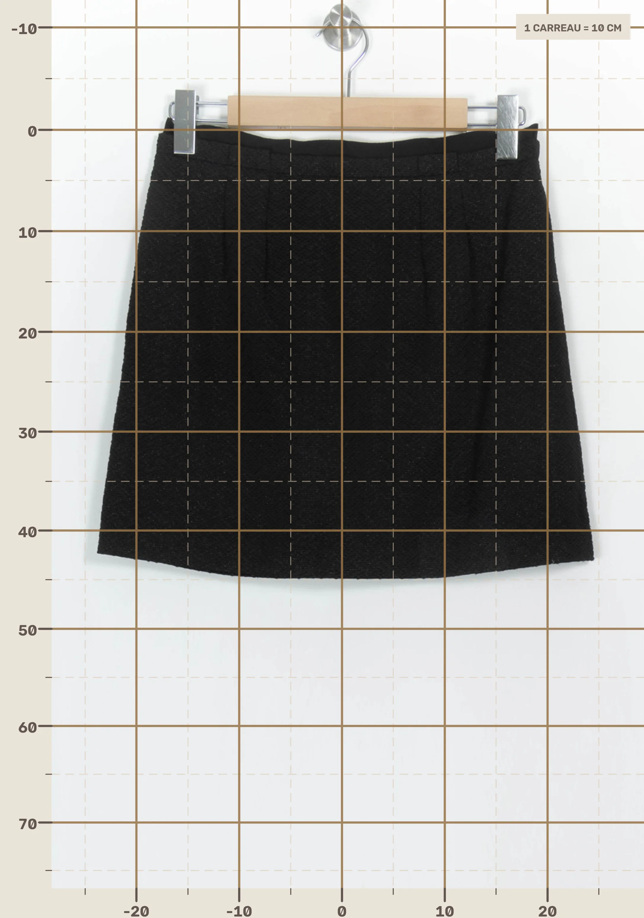 Short & midi skirt COMPTOIR DES COTONNIERS - Seconde main Black