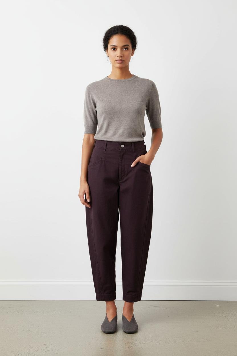 Jeans ISABEL MARANT ÉTOILE - SECONDE MAIN Purple