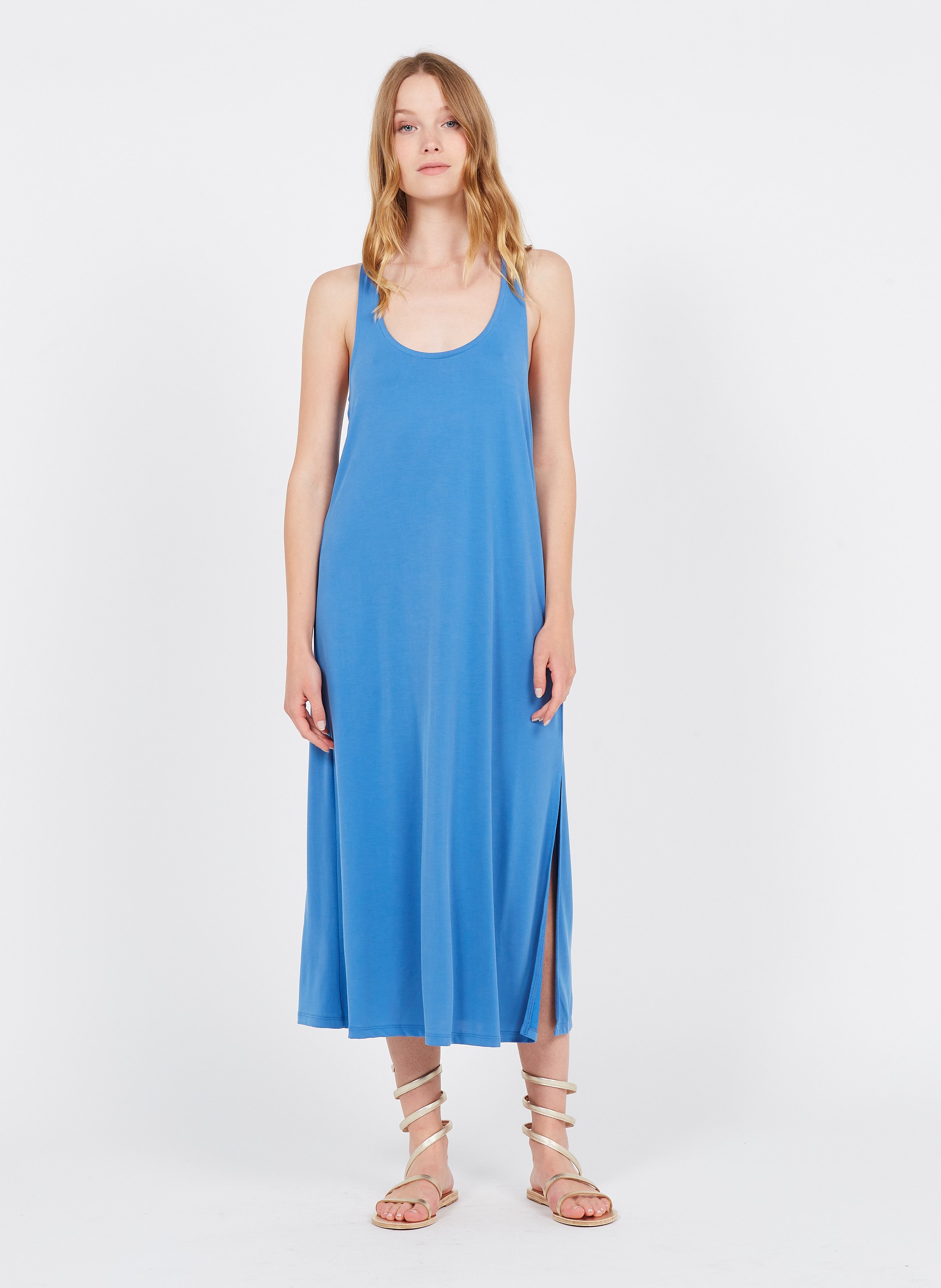 Flowing cheap midi dress