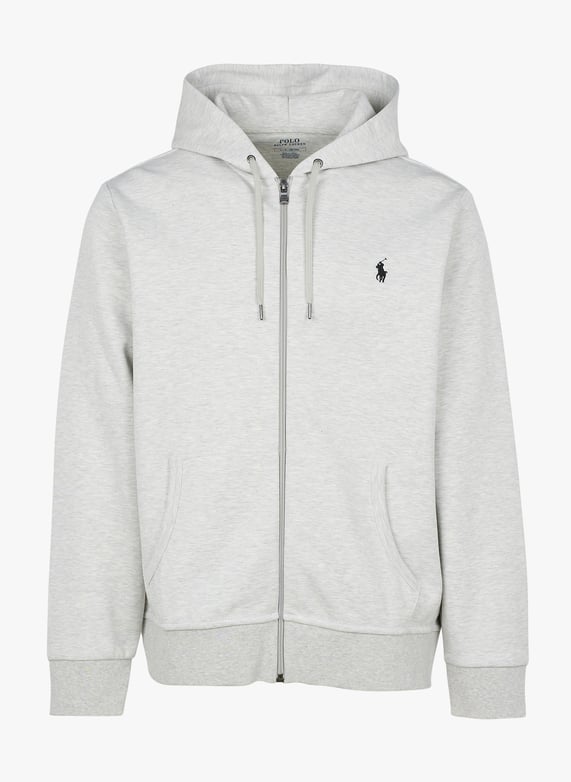 Ralph lauren heather grey hoodie hotsell
