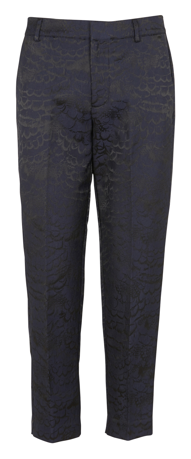 Pantalon slim jacquard  SCOTCH AND SODA Noir