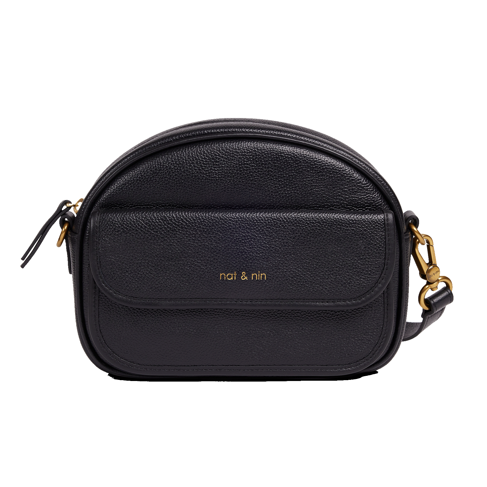 Sac bandoulière en cuir NAT & NIN