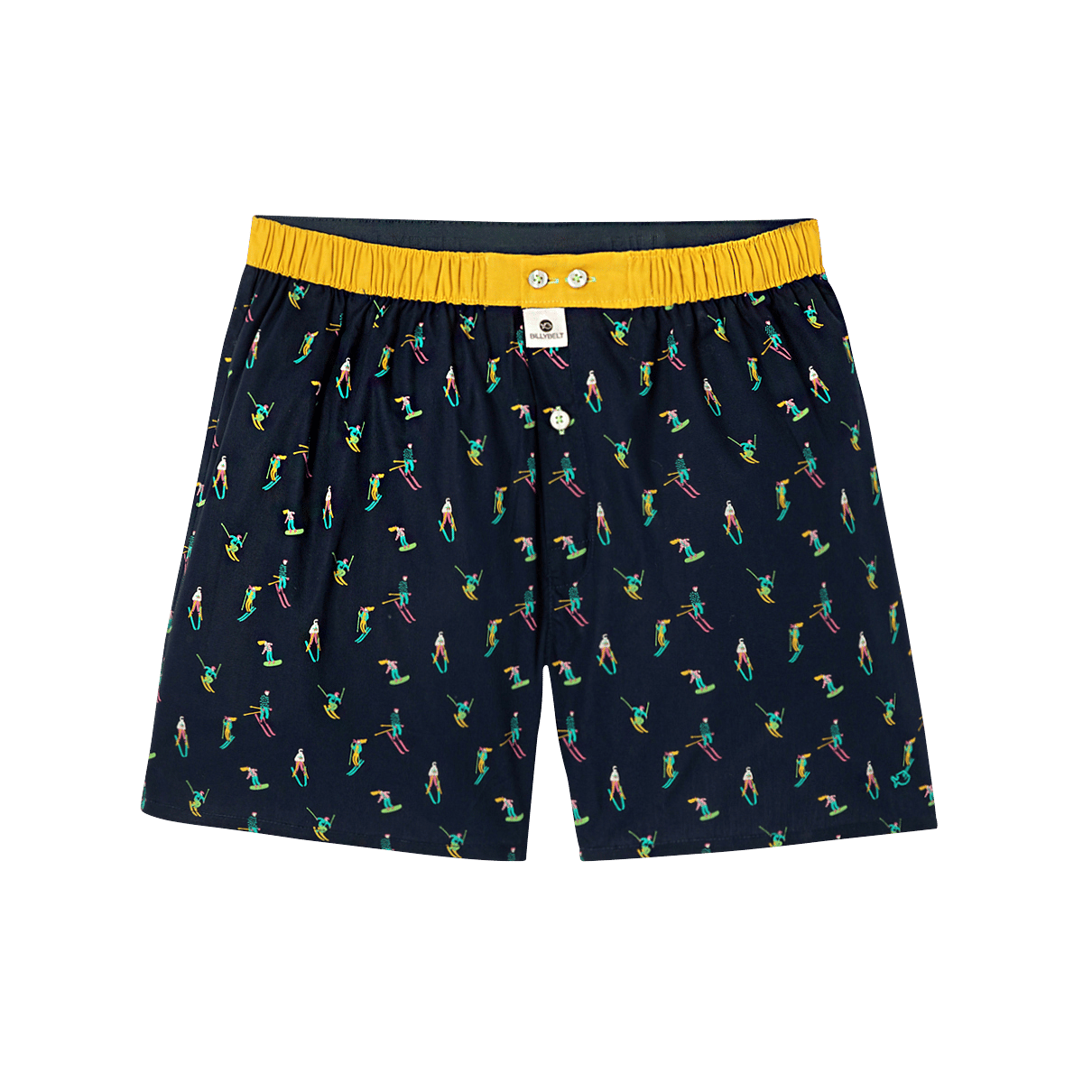 Organic cotton boxer shorts BILLYBELT Blue