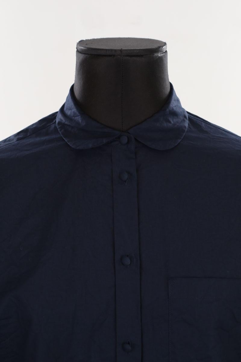 Cotton shirt ACNE STUDIOS - Seconde Main Blue