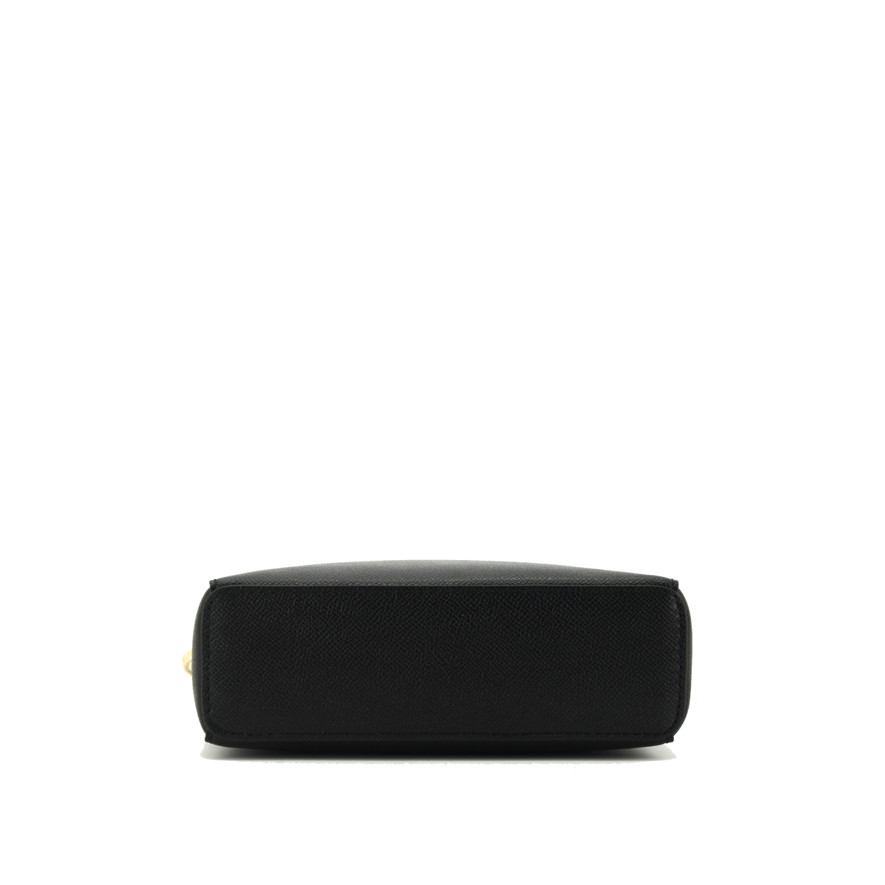 Crossbody bag - cowhide leather POURCHET Black