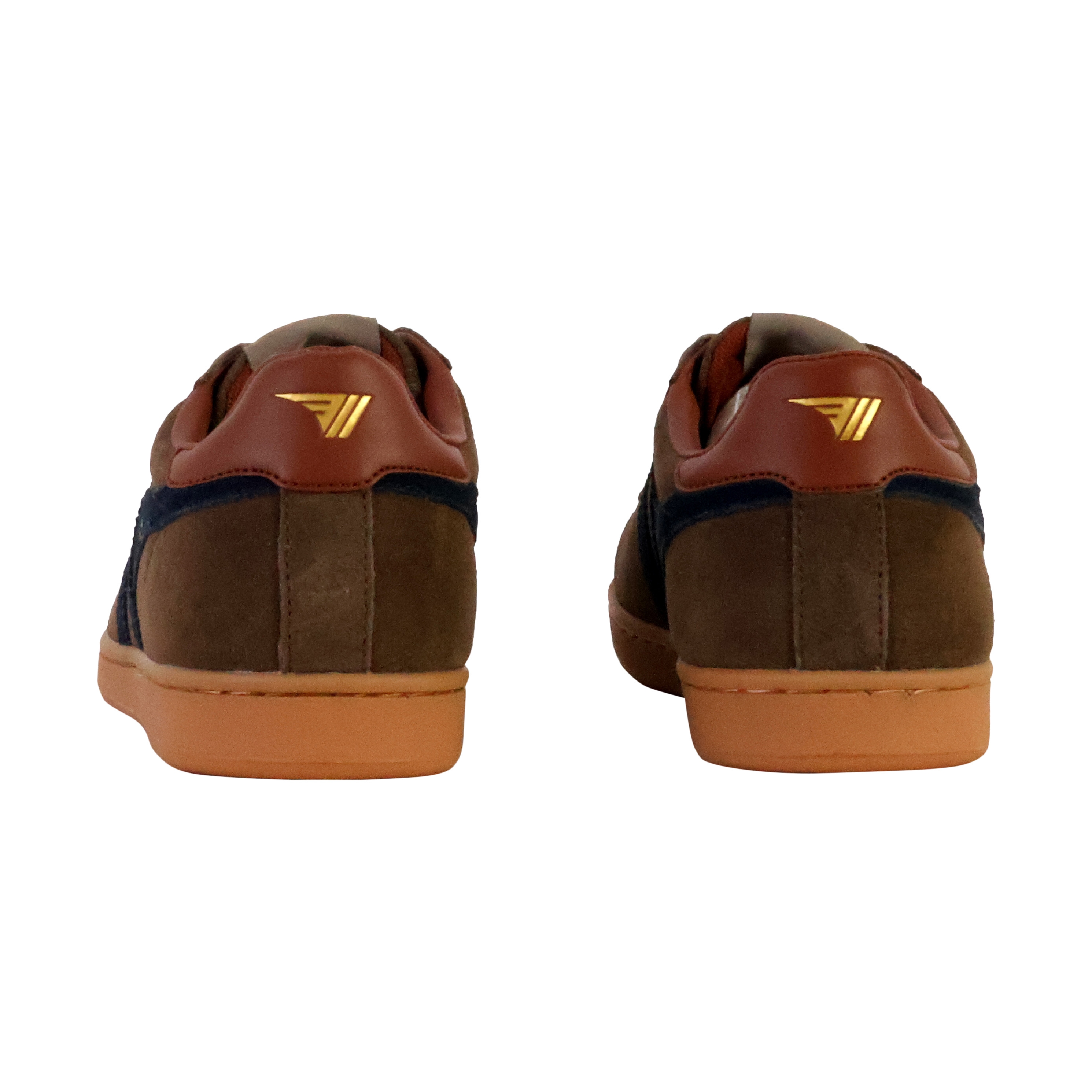 Leather sneakers equipe ii suede GOLA Brown