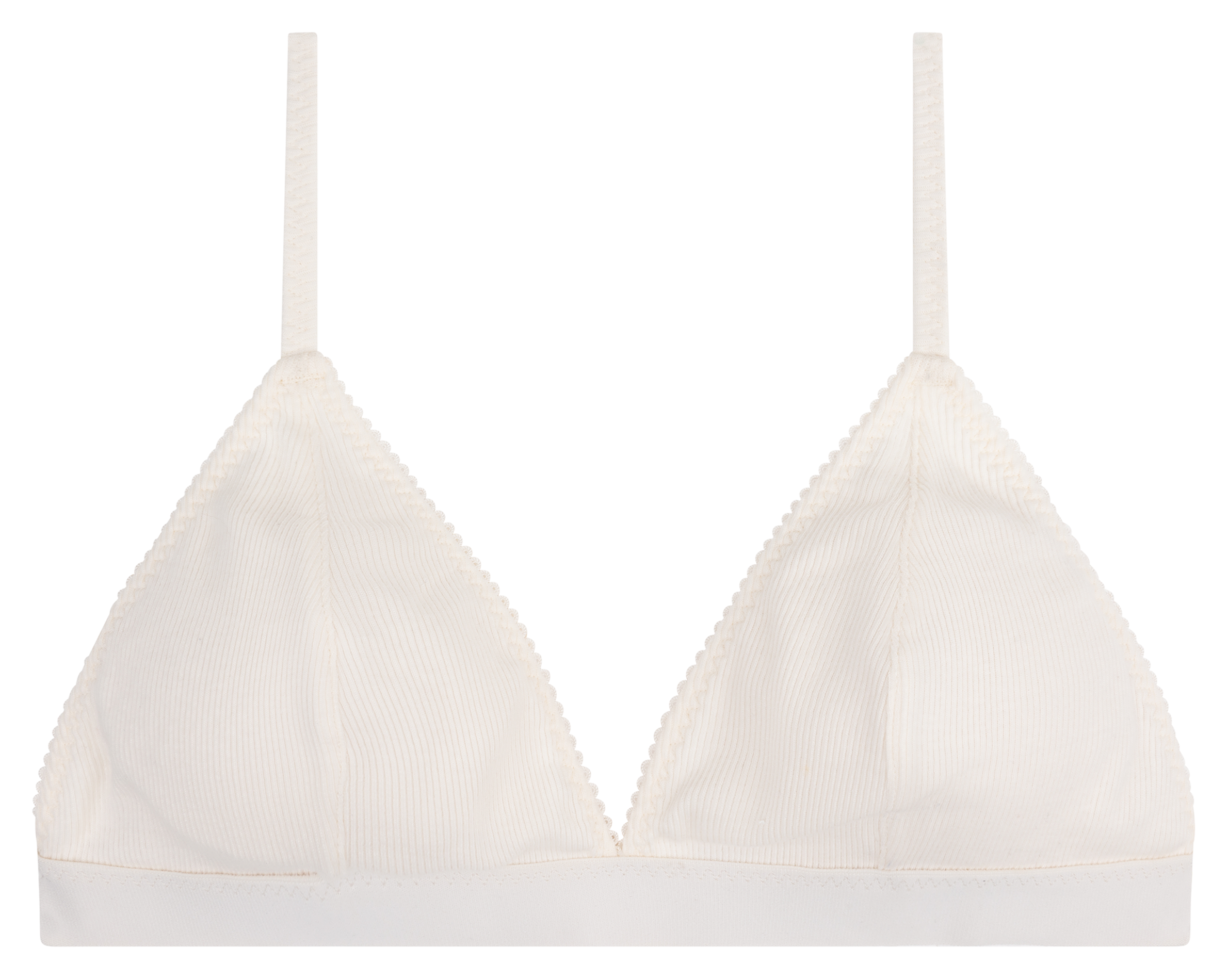 Brassière en coton mélangé LOVE STORIES Blanc