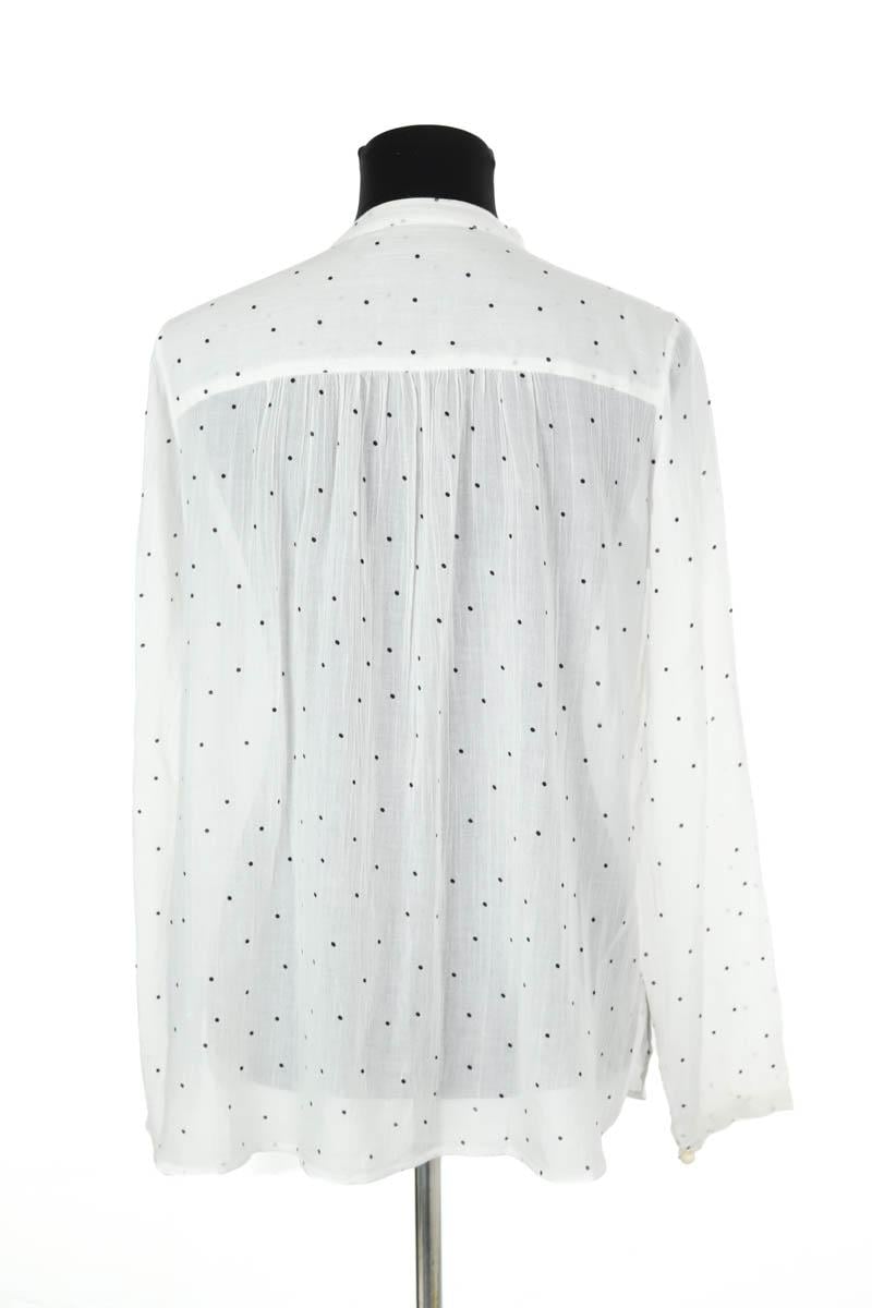 Cotton blouse LAURENCE BRAS - Seconde Main White