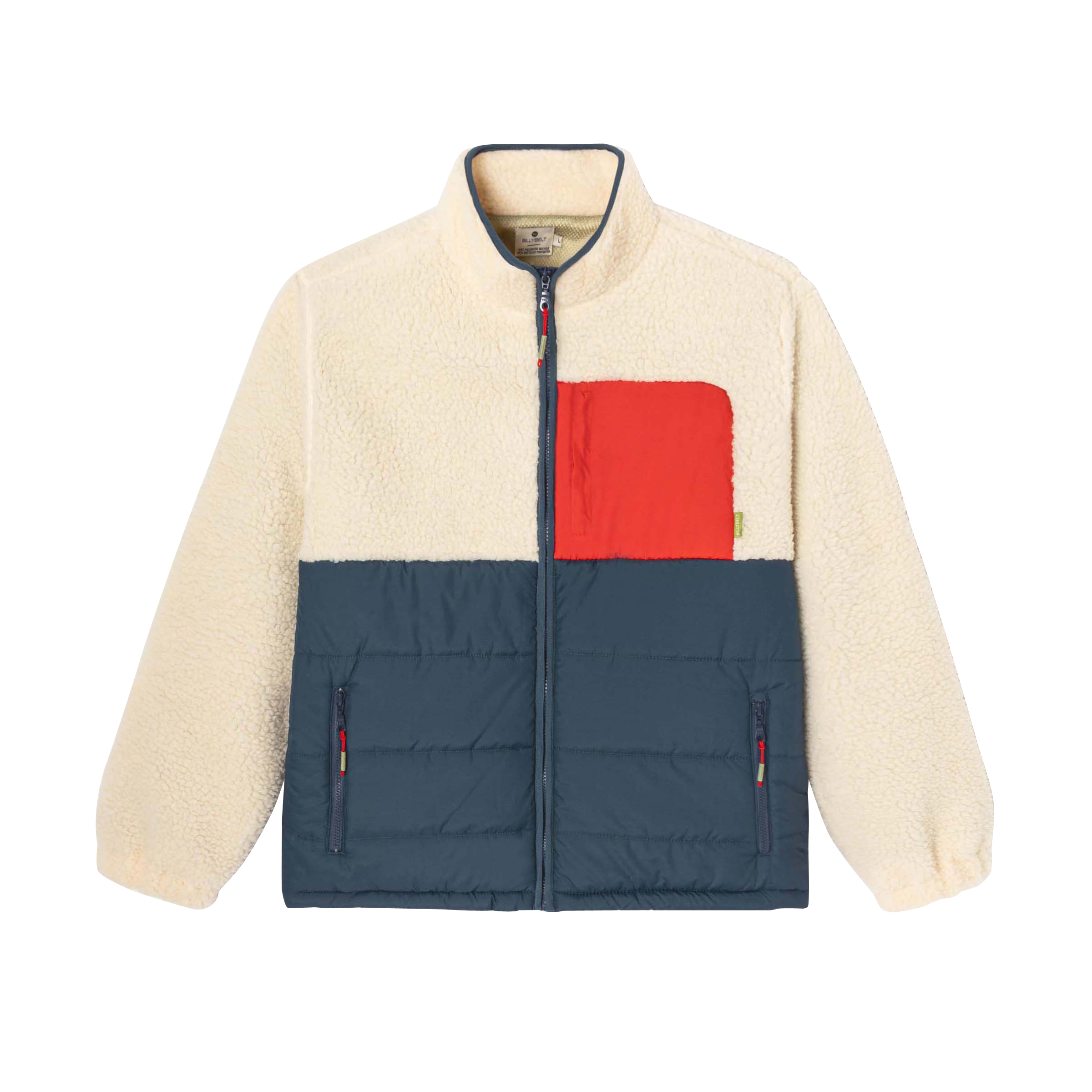 Sherpa bi-material jacket BILLYBELT