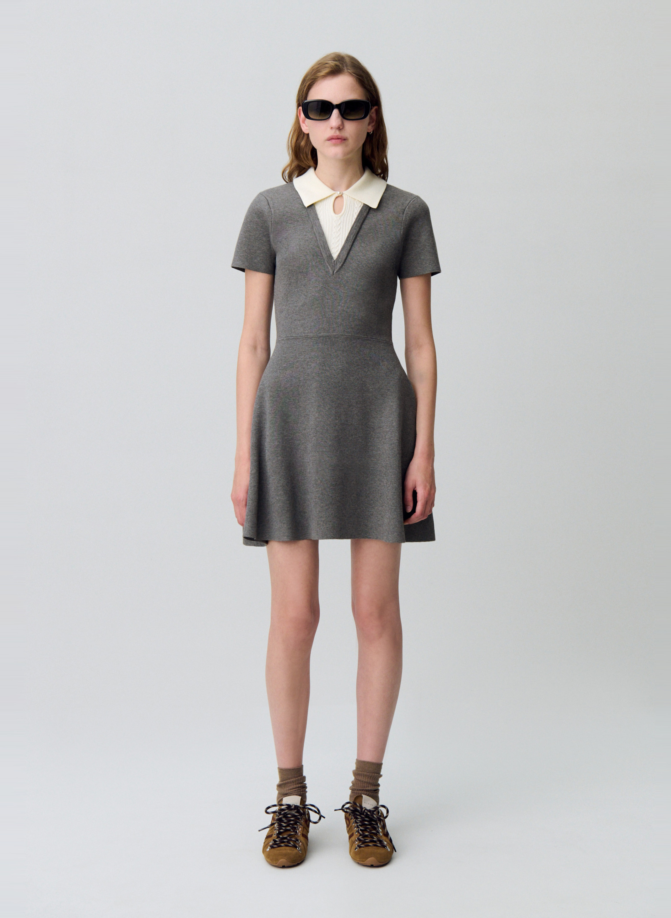 Knit dress CLAUDIE PIERLOT Multicolored
