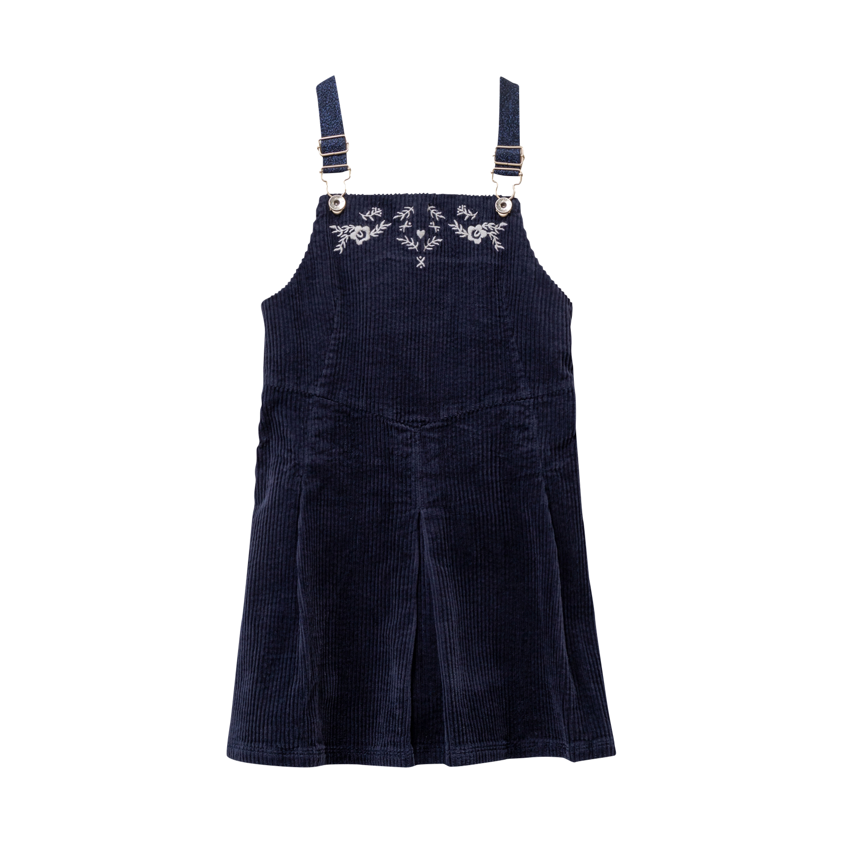 Robe courte 2 en 1 en coton mélangé IKKS JUNIOR Bleu