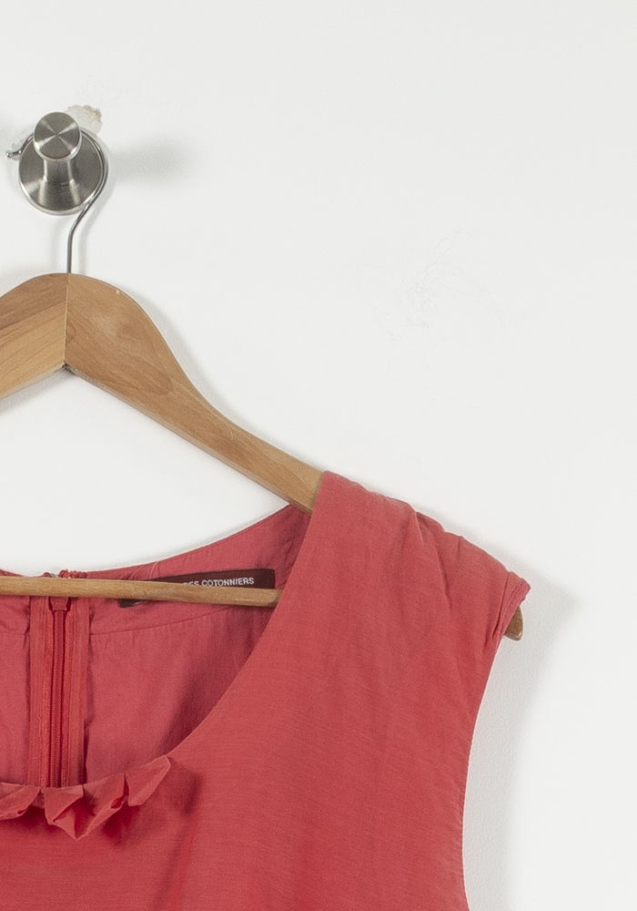 Robe courte & midi COMPTOIR DES COTONNIERS - Seconde main Rose