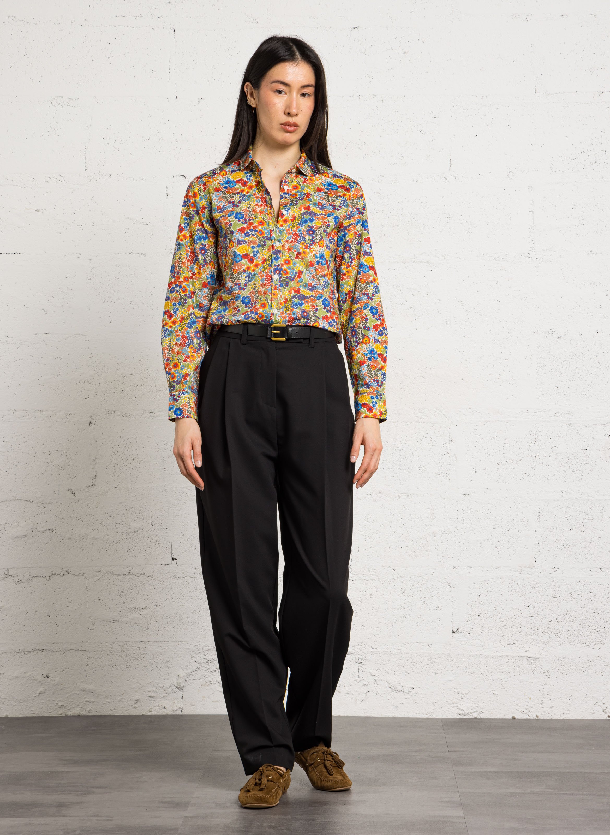 Darted pants IMPERIAL Black