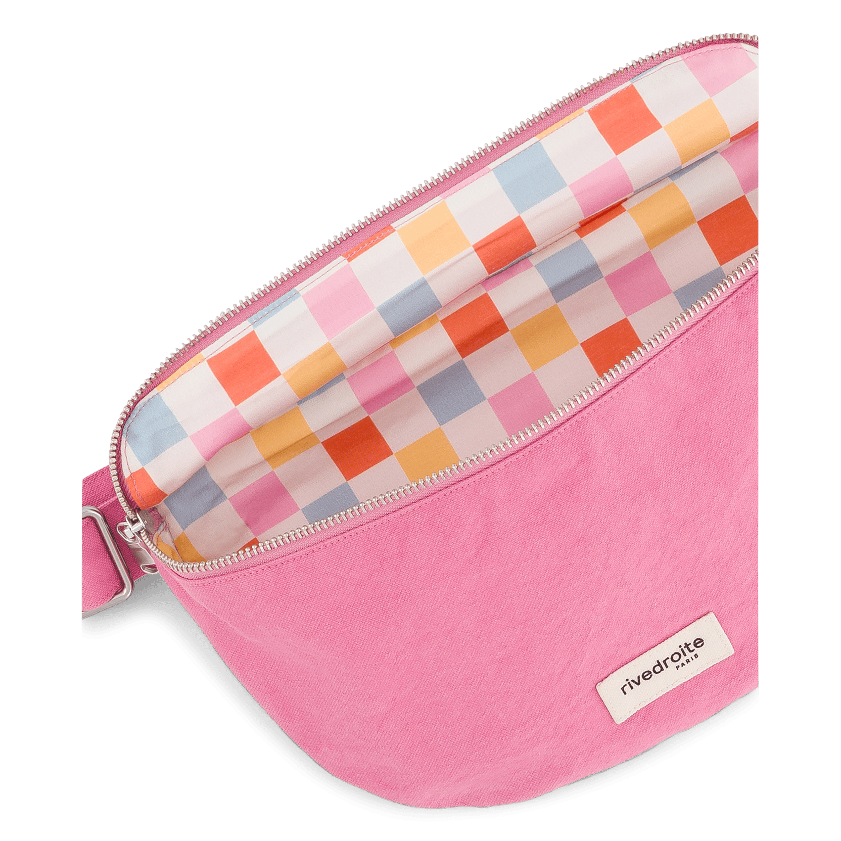 Denim waist bag Pink