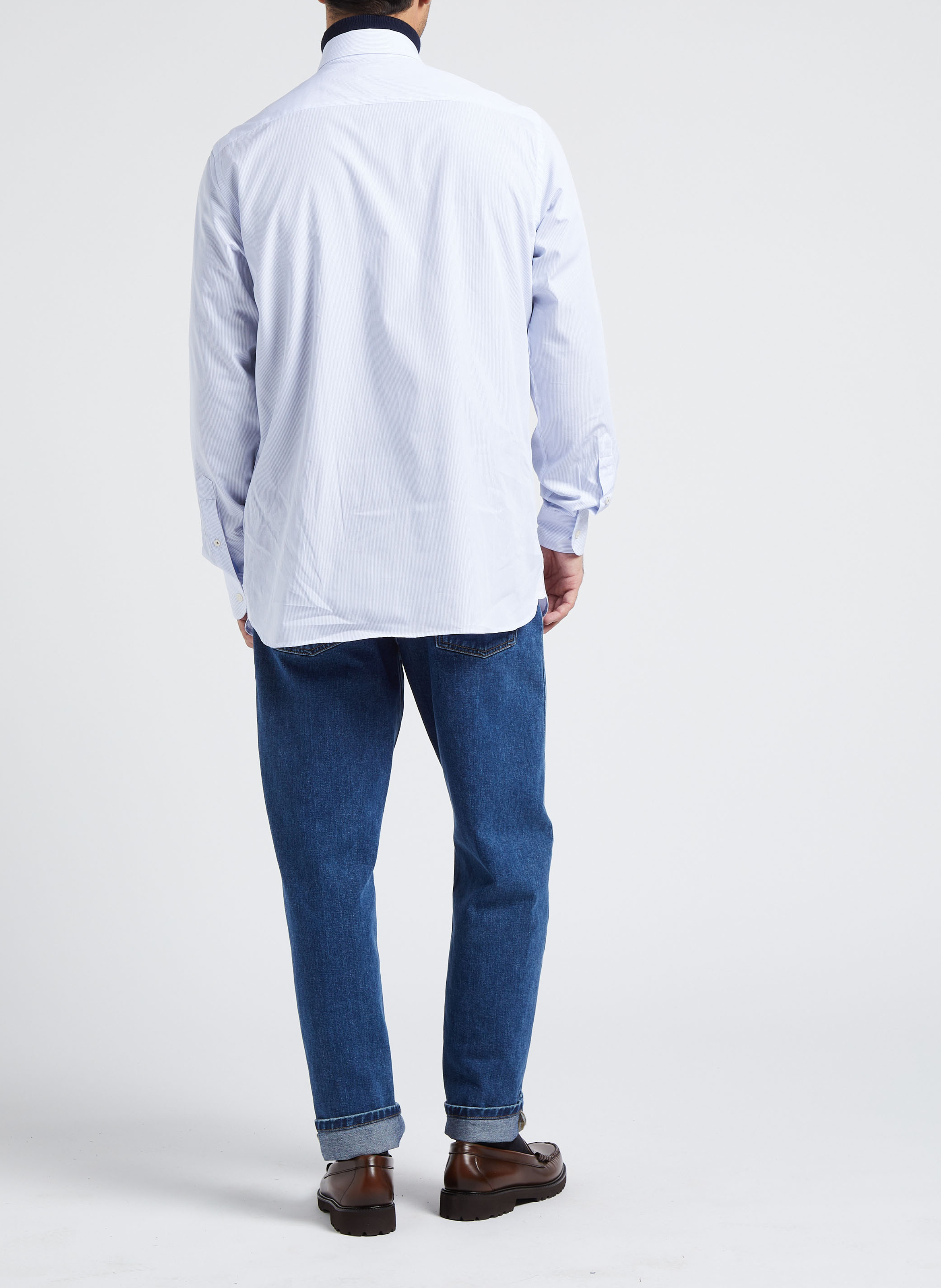 Leather loafers GH BASS Brown