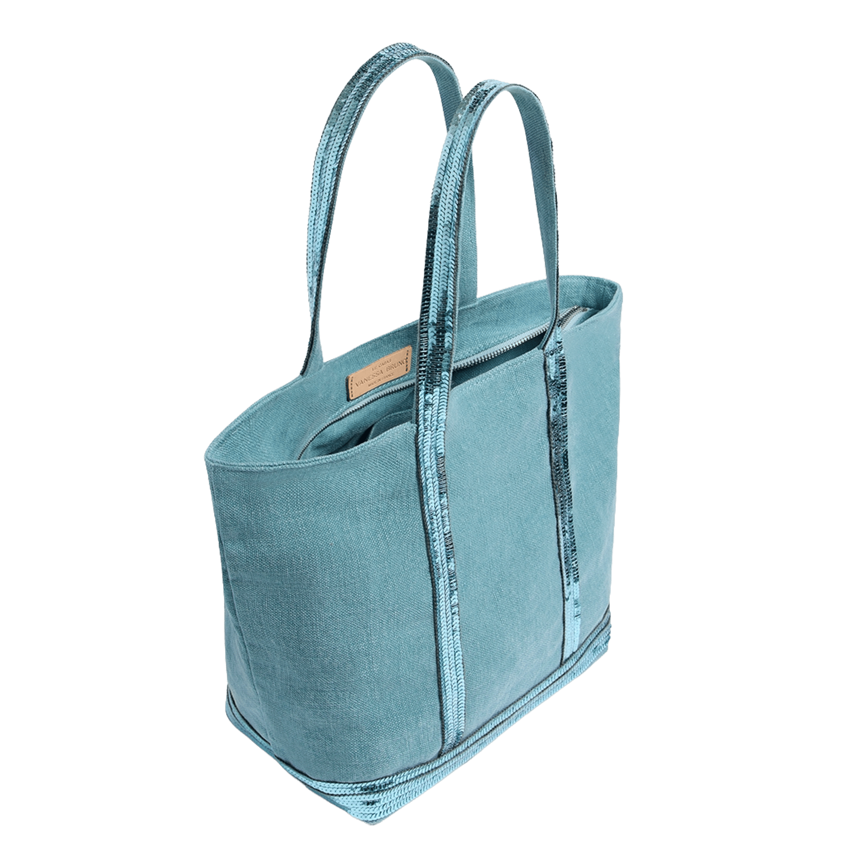 Cabas en lin VANESSA BRUNO Bleu