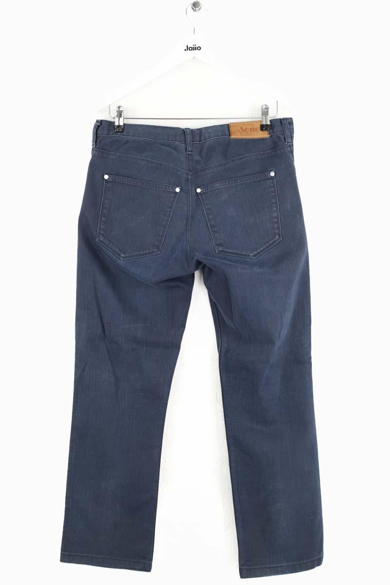 - Straight-leg jeans
- 5 pockets
- Straight cut
- Faded effect ACNE STUDIOS - Seconde Main Blue