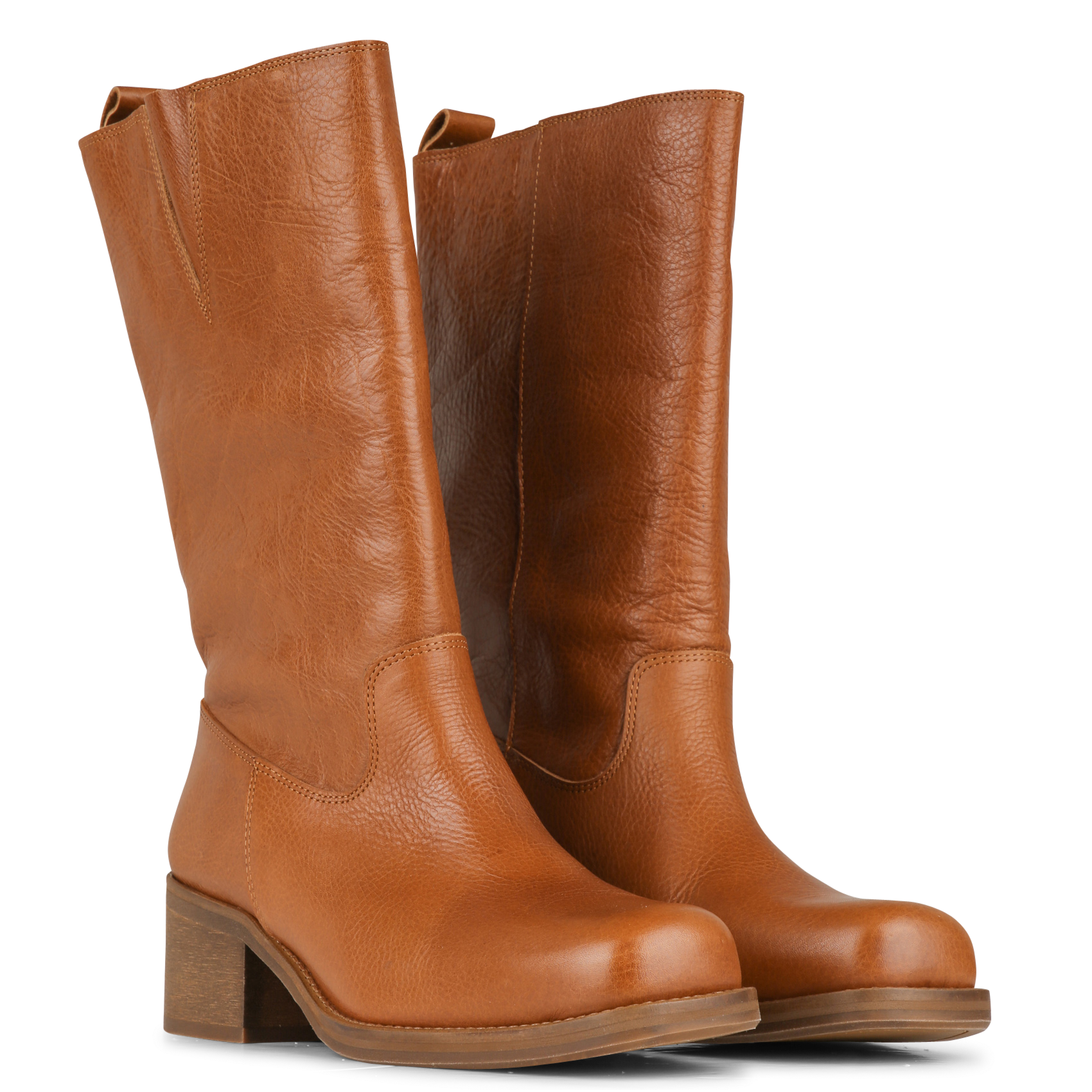 Bottes en cuir BILLI BI Marron