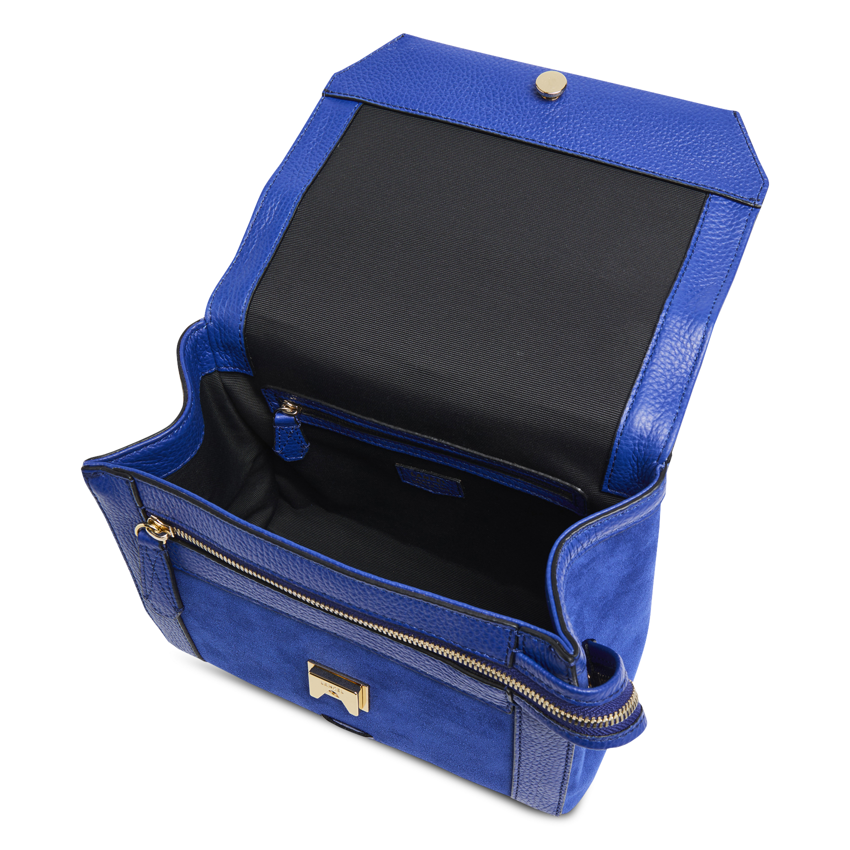 Leren schoudertas met klep | Blauw LANCEL Dames