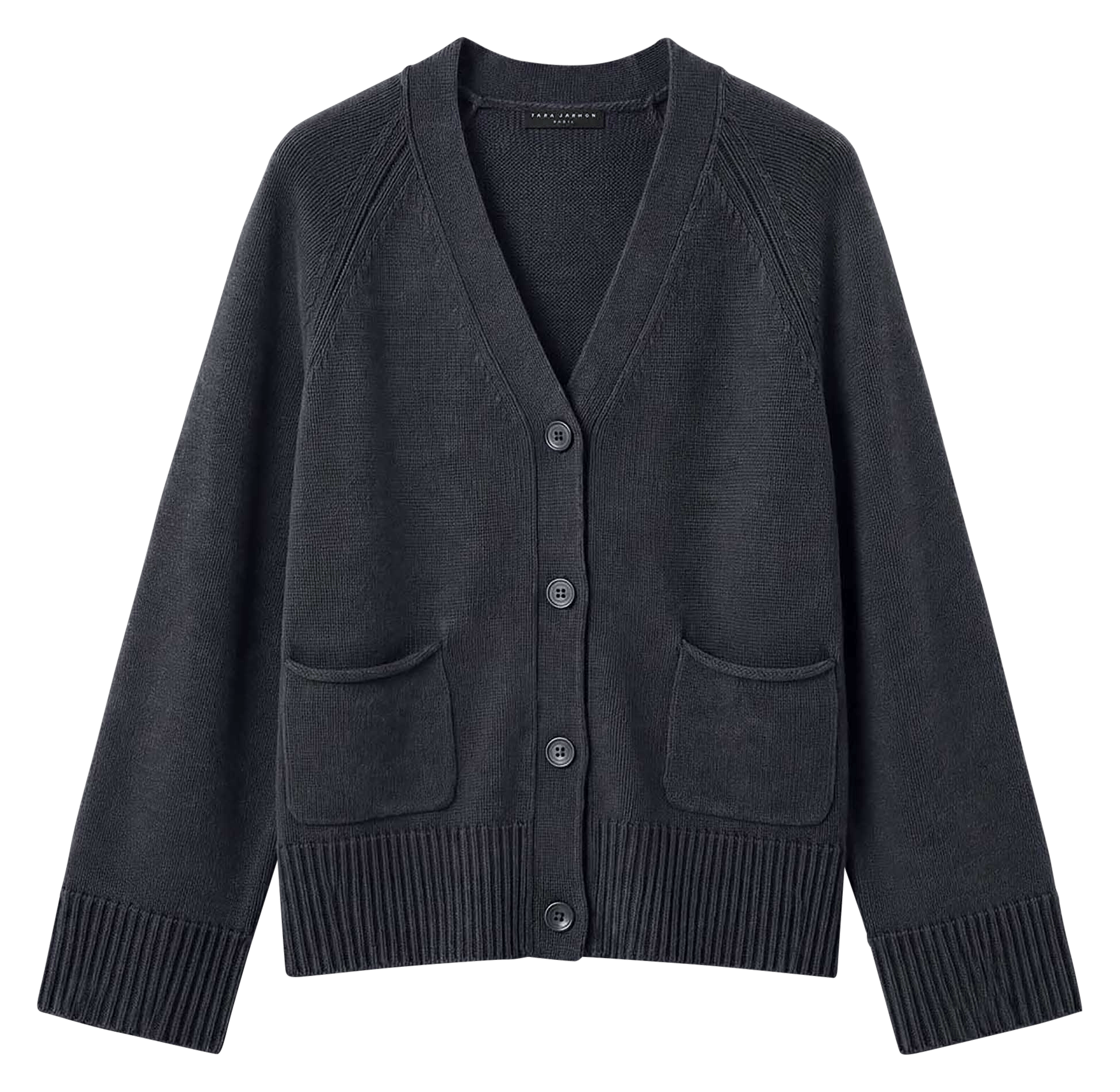 V-neck cardigan GIULIANA Gris chine