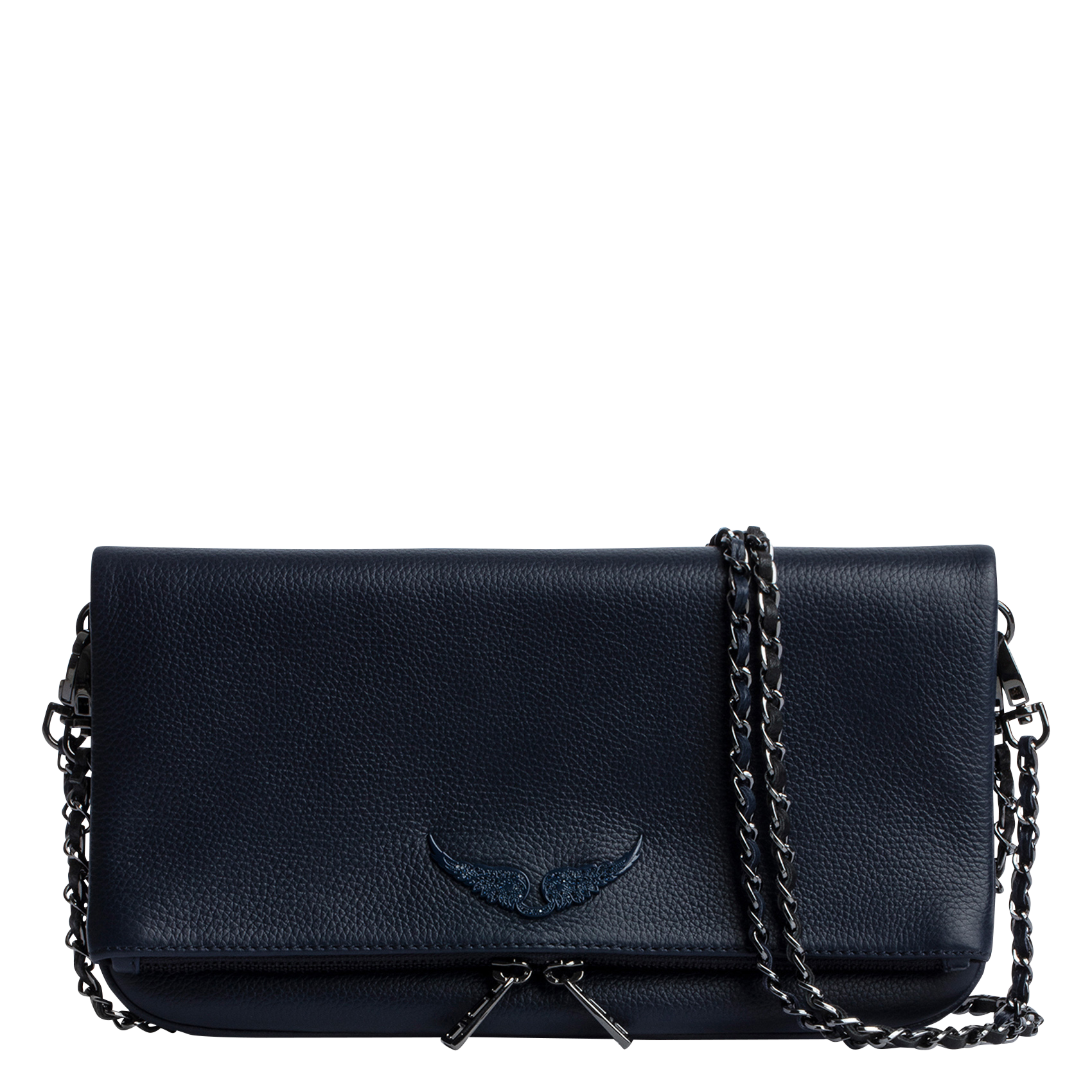 Bolso pequeño de piel ZADIG&VOLTAIRE Azul
