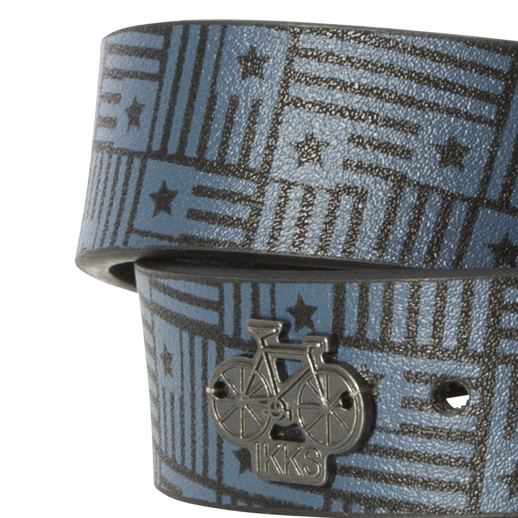 Reversible belt with buckle IKKS JUNIOR Black