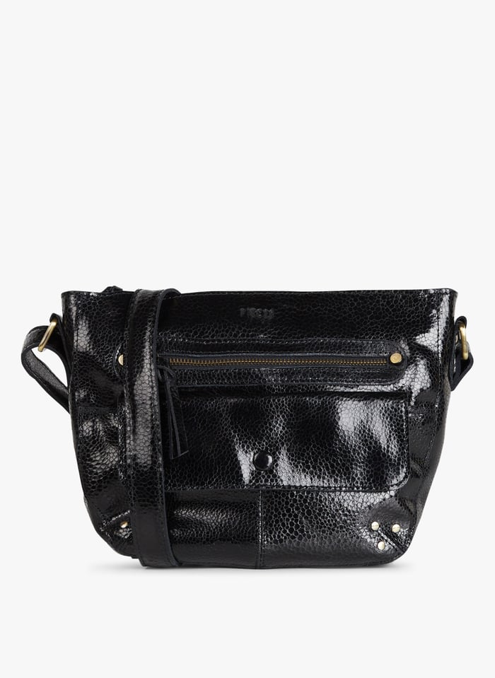 Sac bandoulière 2025 vernis noir