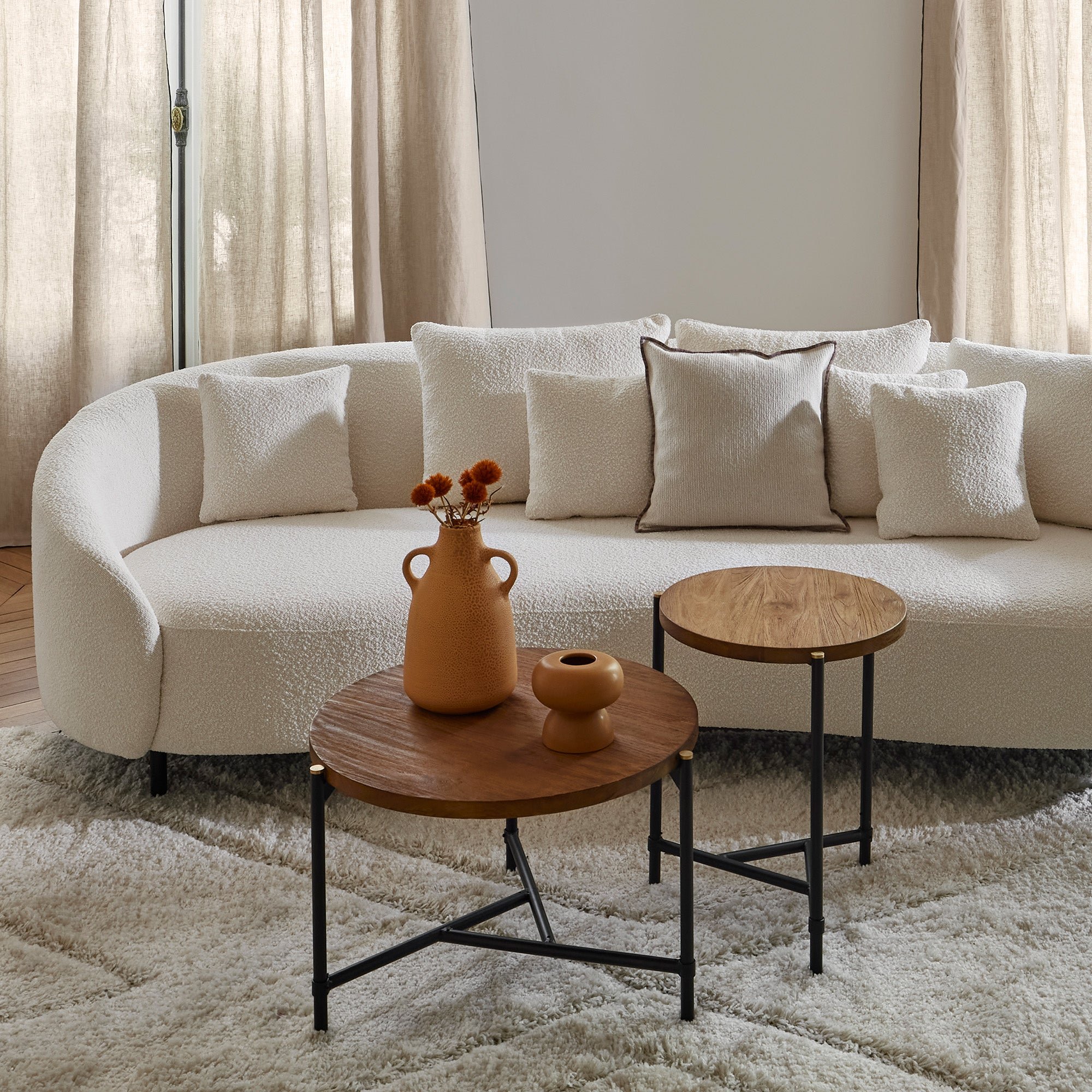 Side table MADURA Brown