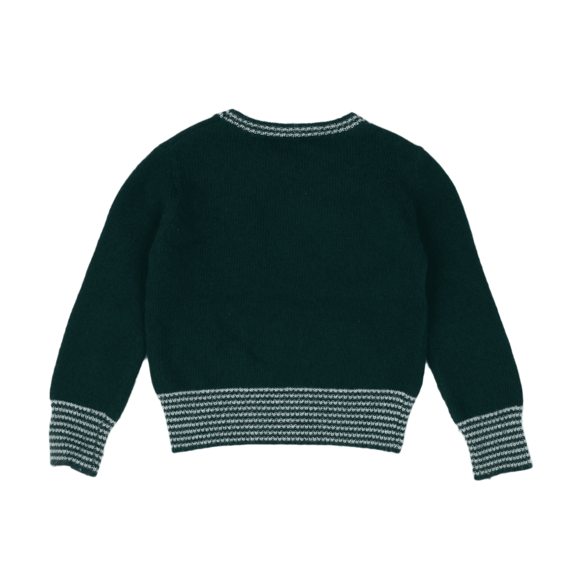 Green child's sweater - 4 years BONPOINT - Seconde Main Green