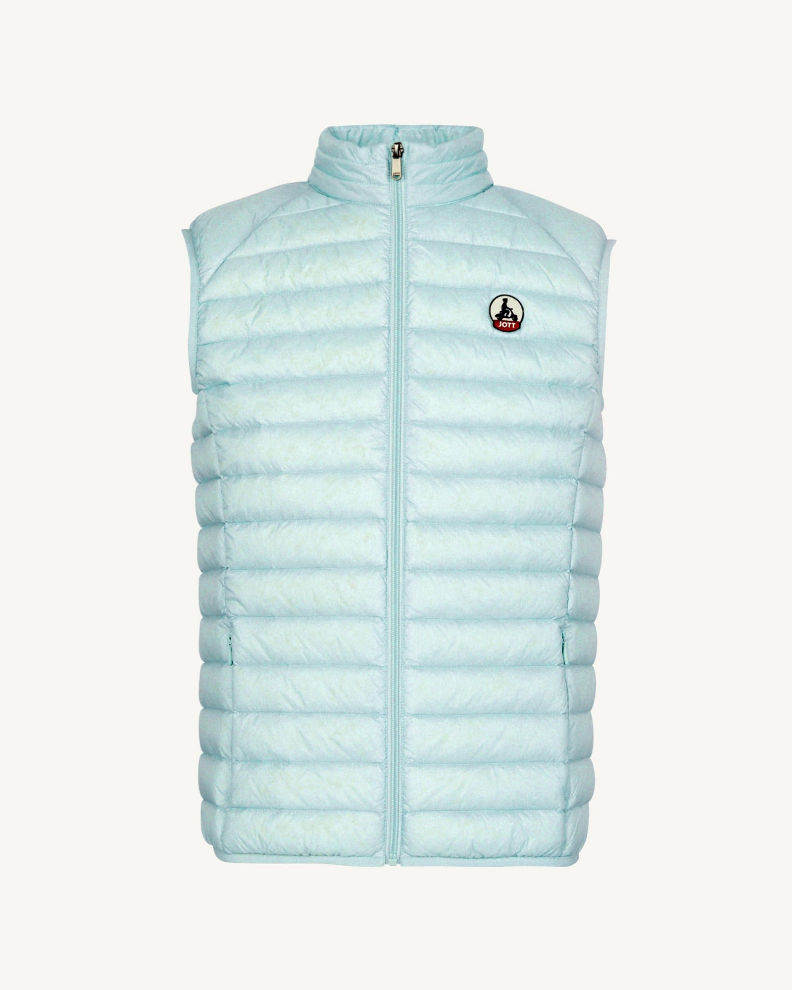 Sleeveless puffer jacket Tom JOTT Green