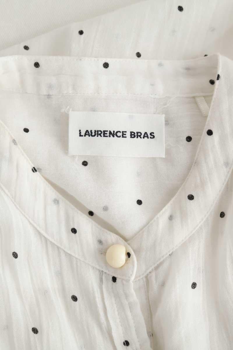 Cotton blouse LAURENCE BRAS - Seconde Main White