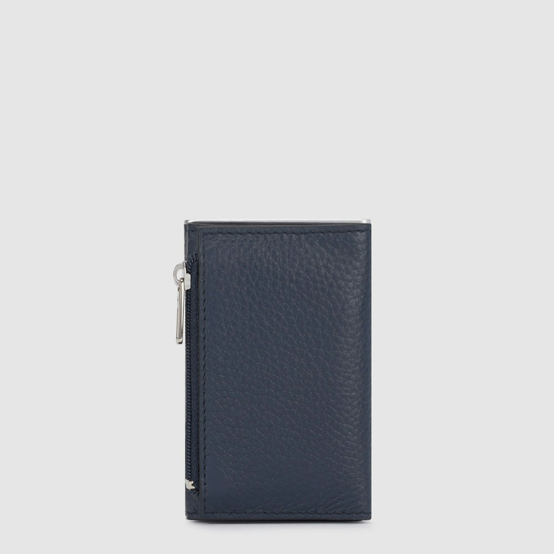 Wallet with sliding system PIQUADRO Blue