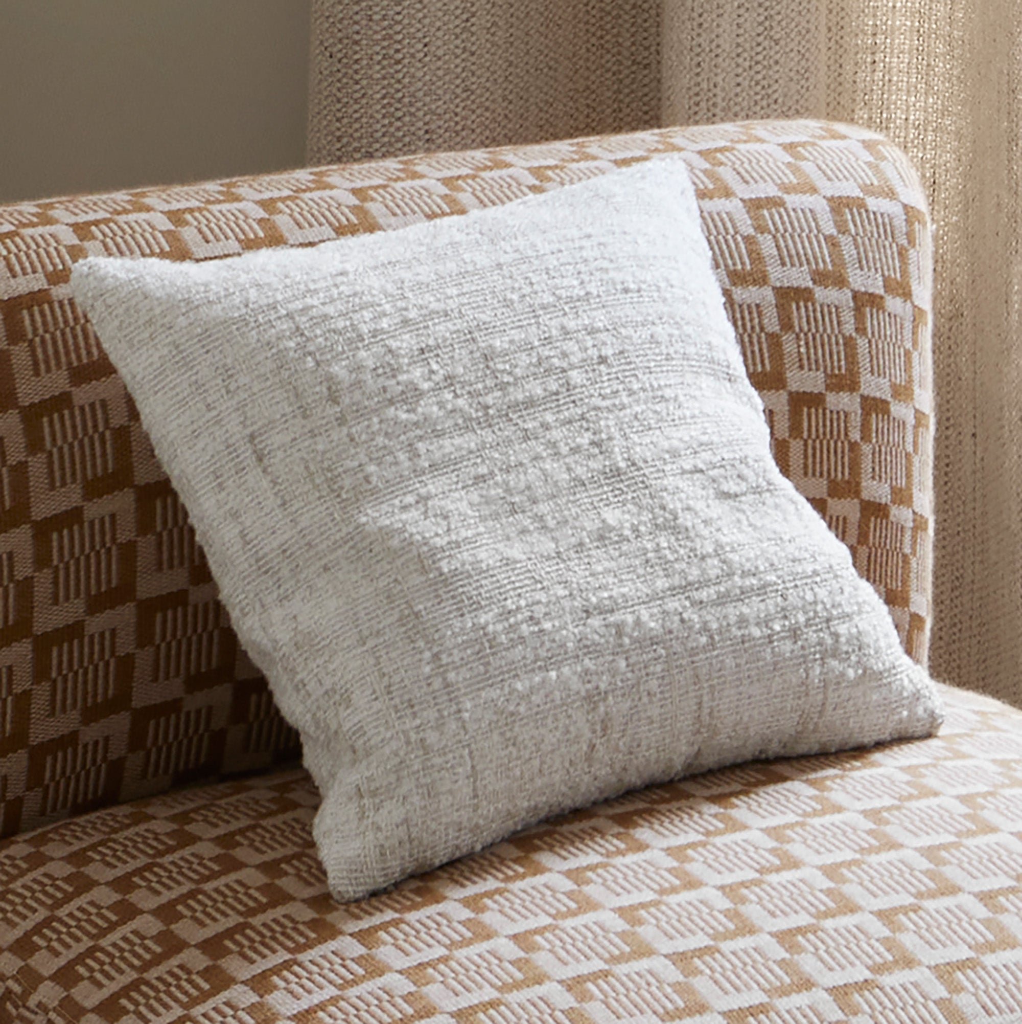 Housse de coussin MADURA Blanc