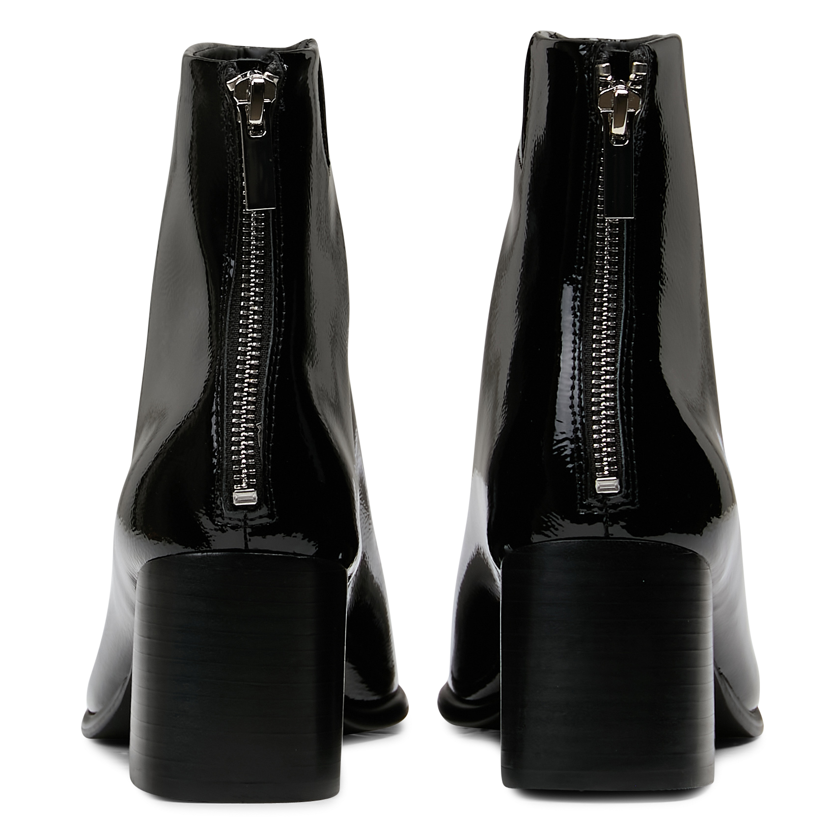 Patent leather heeled ankle boots SCHMOOVE Black