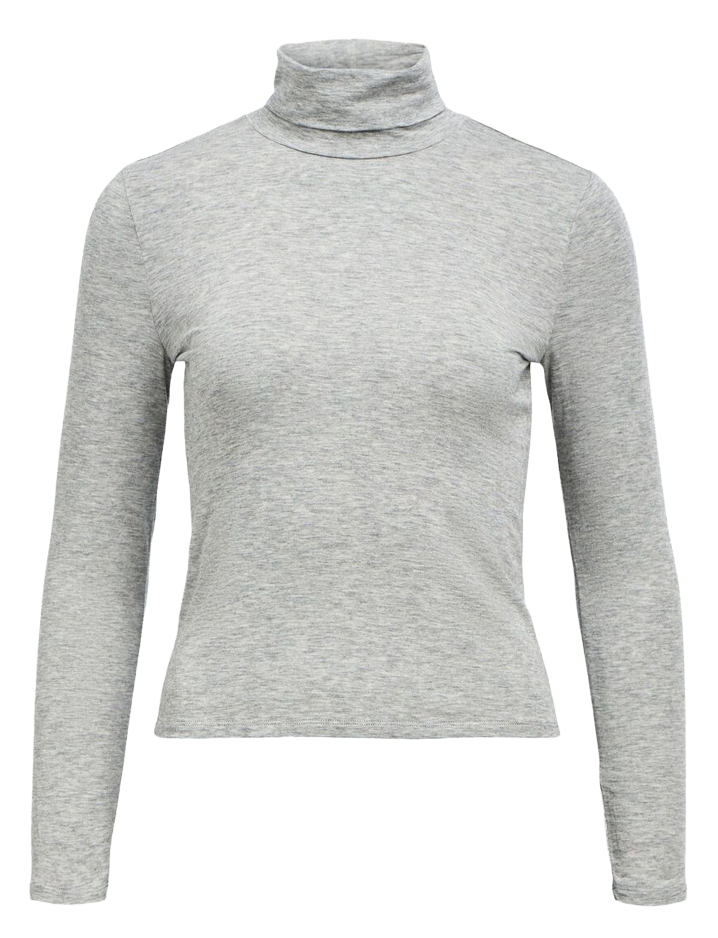 Trui met opstaande kraag OBJECT Grijs