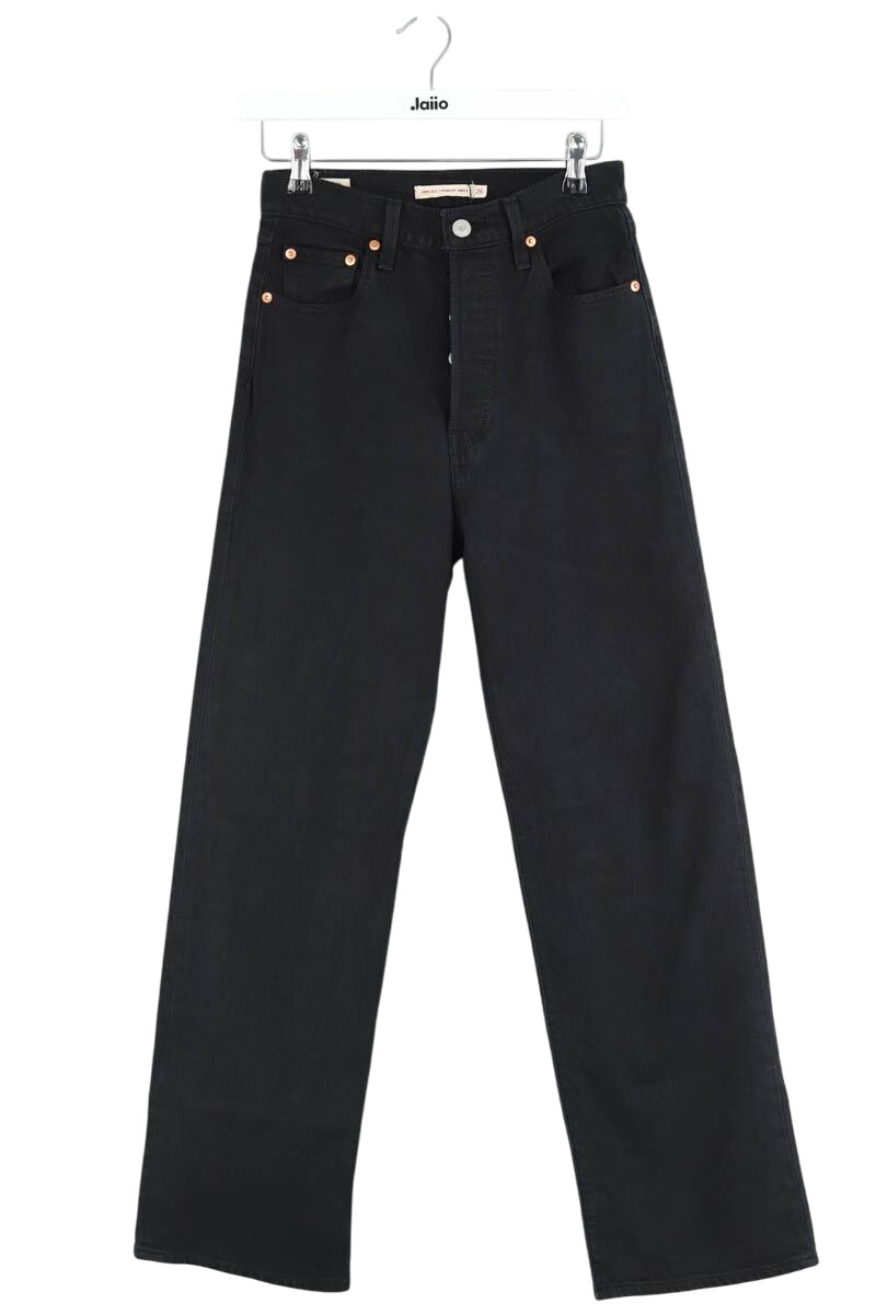 Straight cotton-blend pants LEVI'S - Seconde main Black