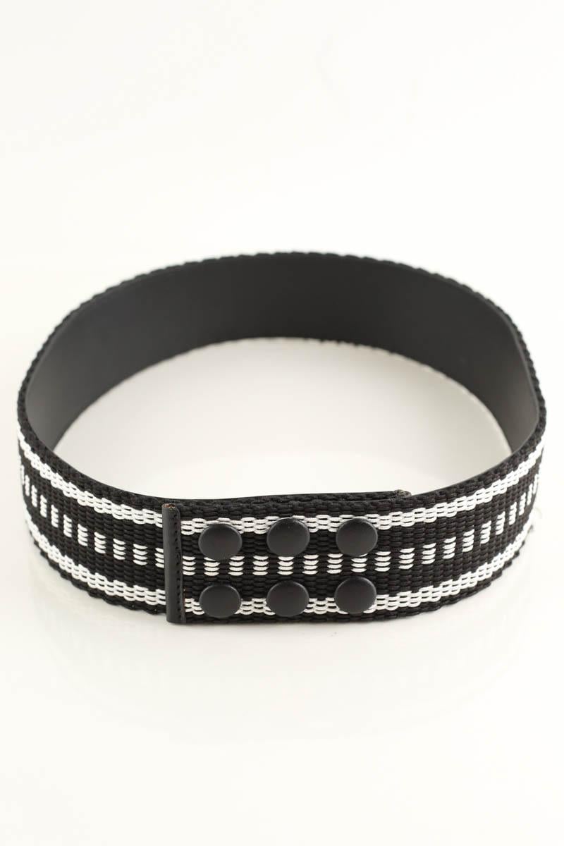 - Buckle closure. - Width: 3 cm.  PAULE KA - Seconde main Black