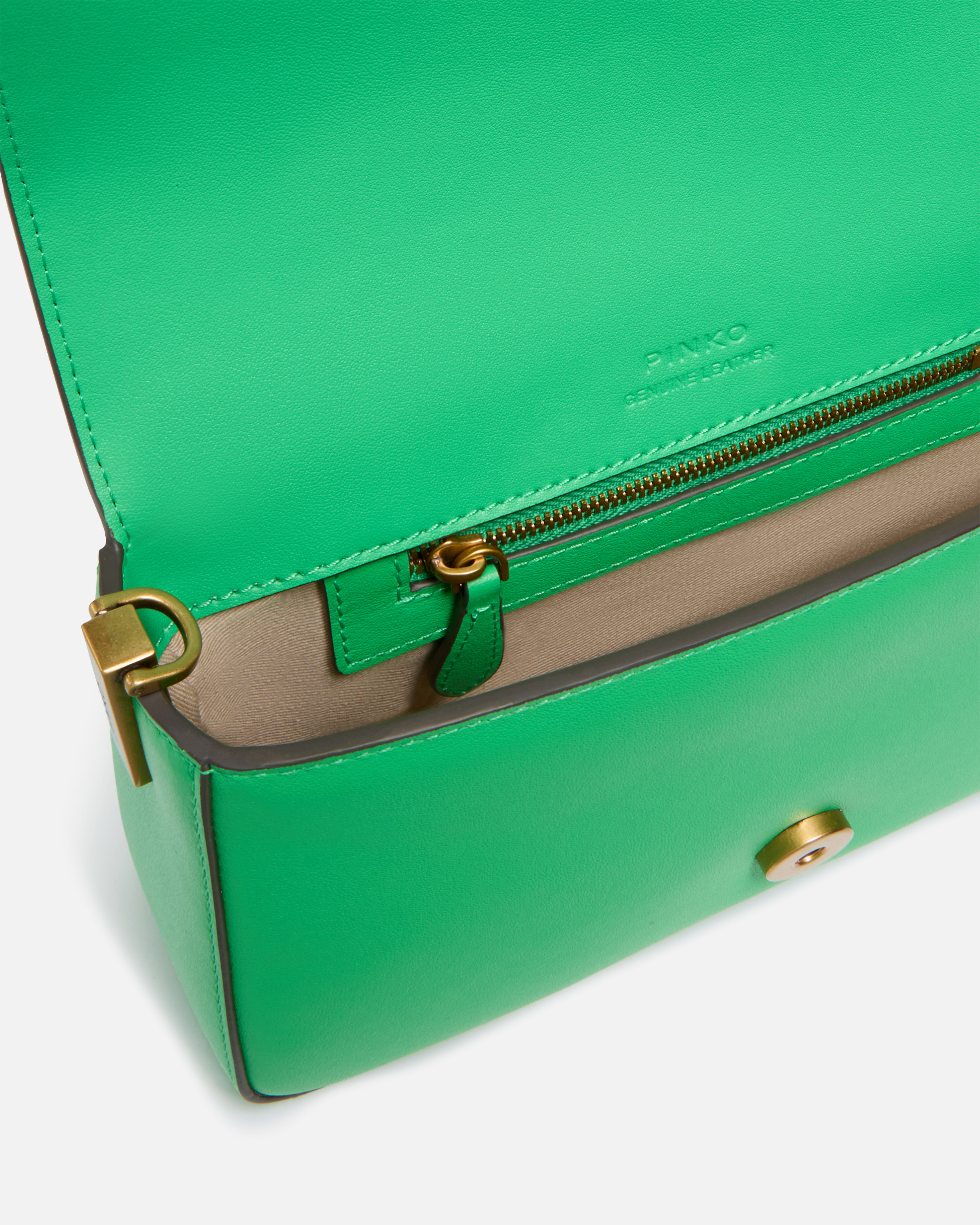 Soft mini love bag in leather shoulder bag PINKO Multicolored