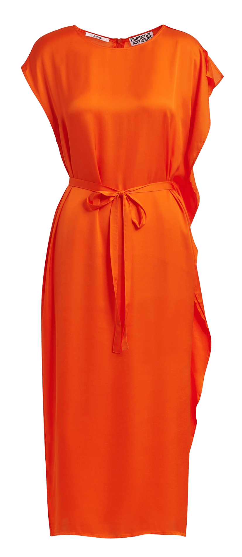 Robe midi col rond  ESSENTIEL ANTWERP Orange